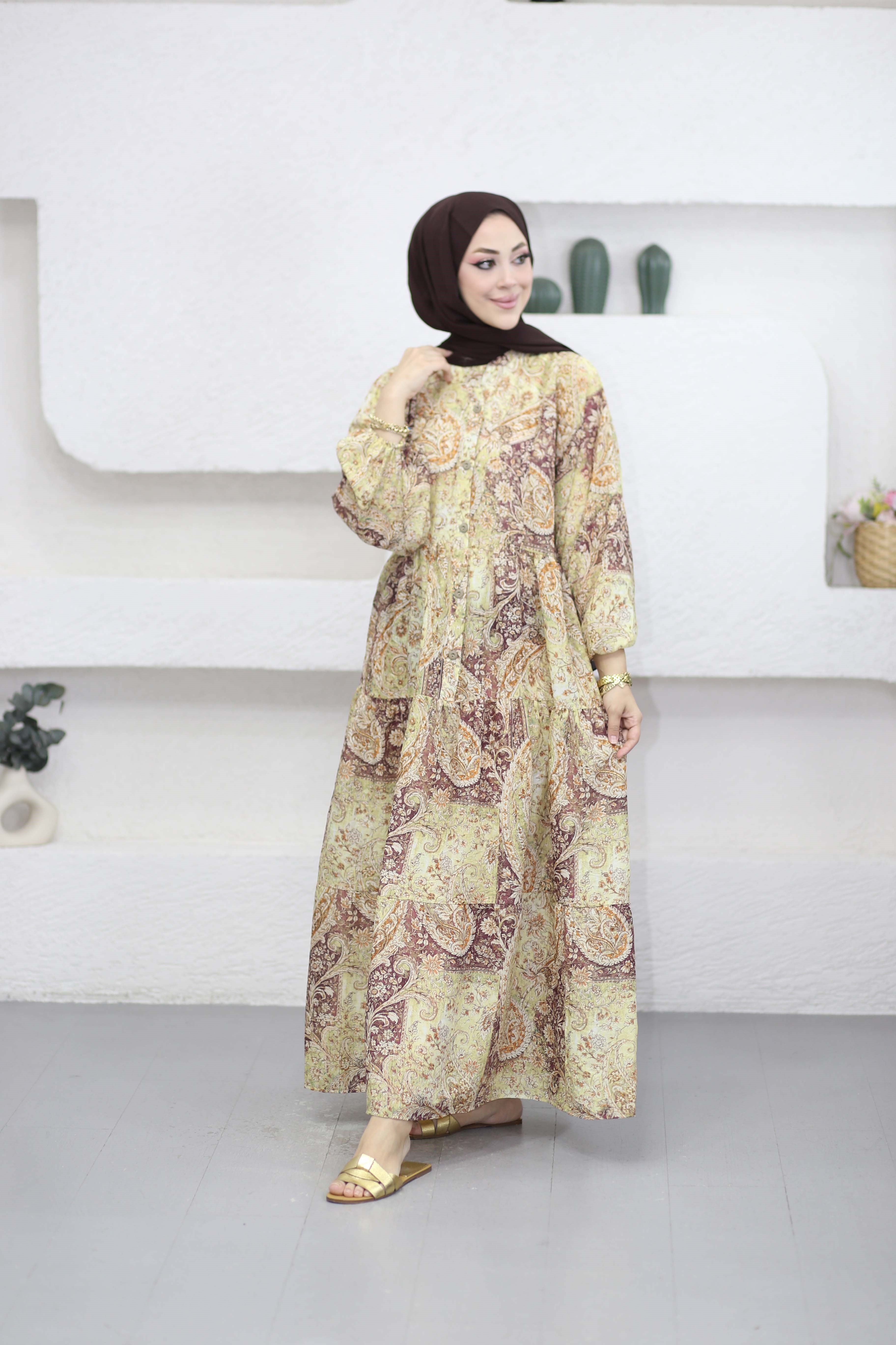Babil Elbise Olivie 5014
