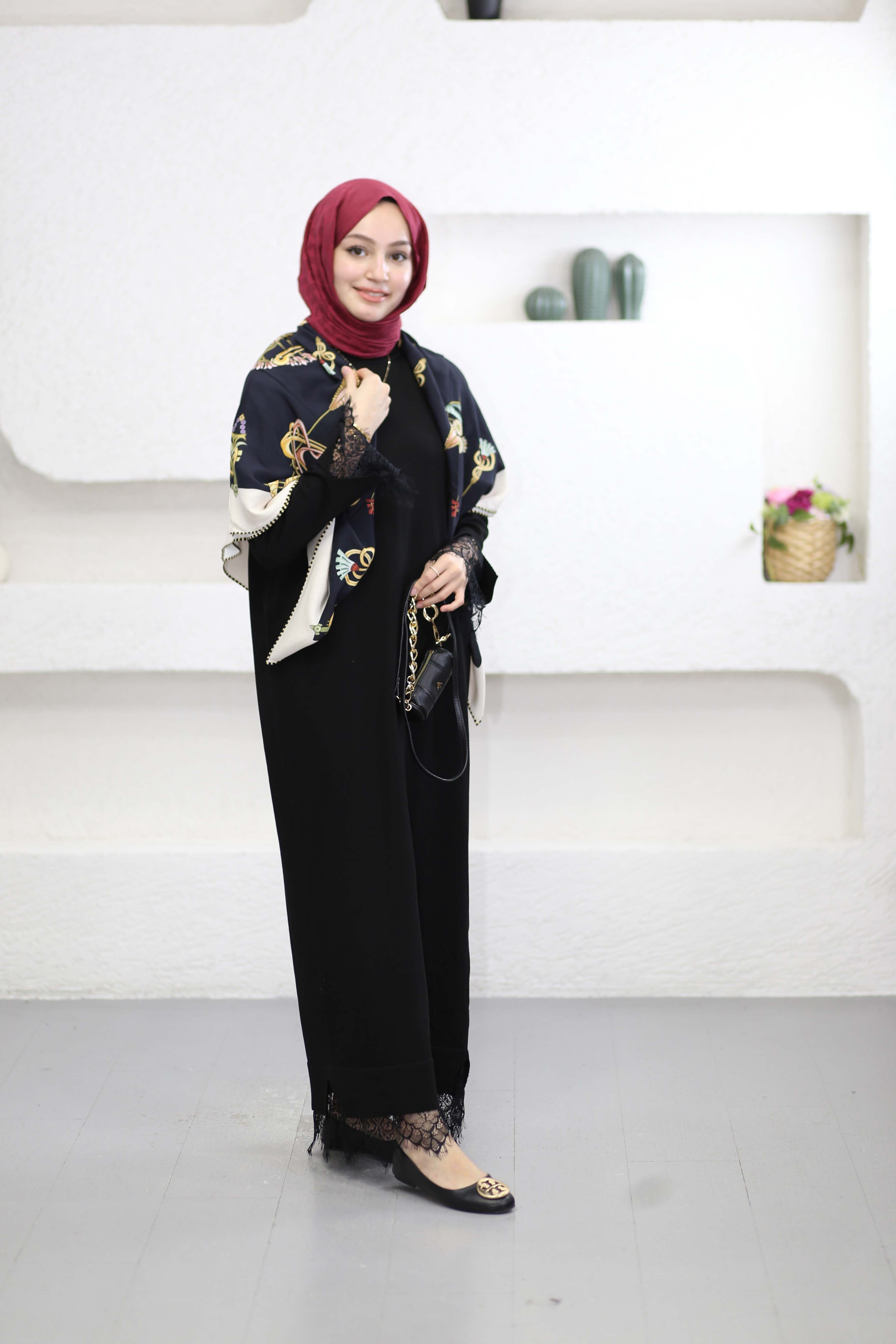 Hande Elbise Siyah 6123