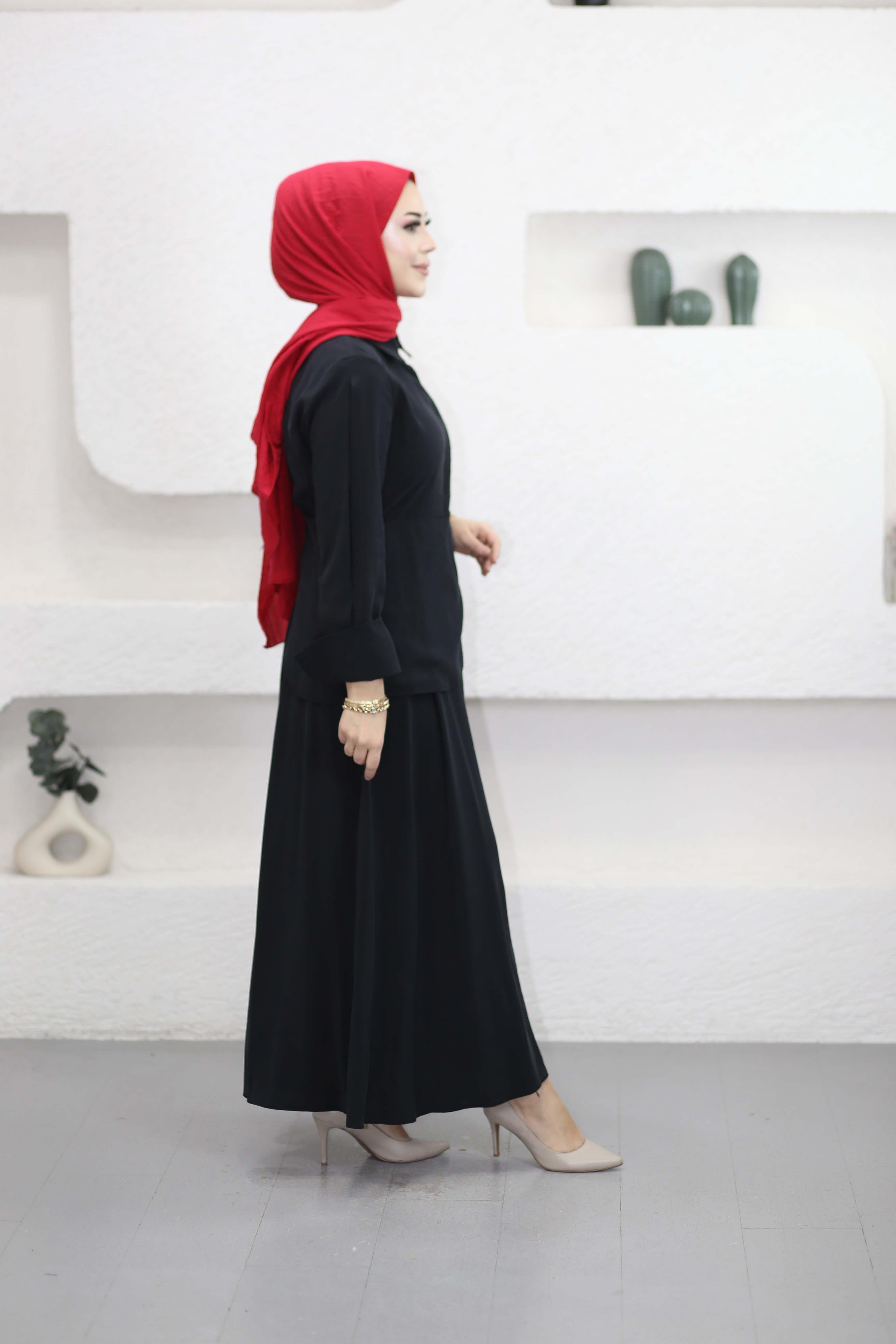 Seras Elbise Siyah 618