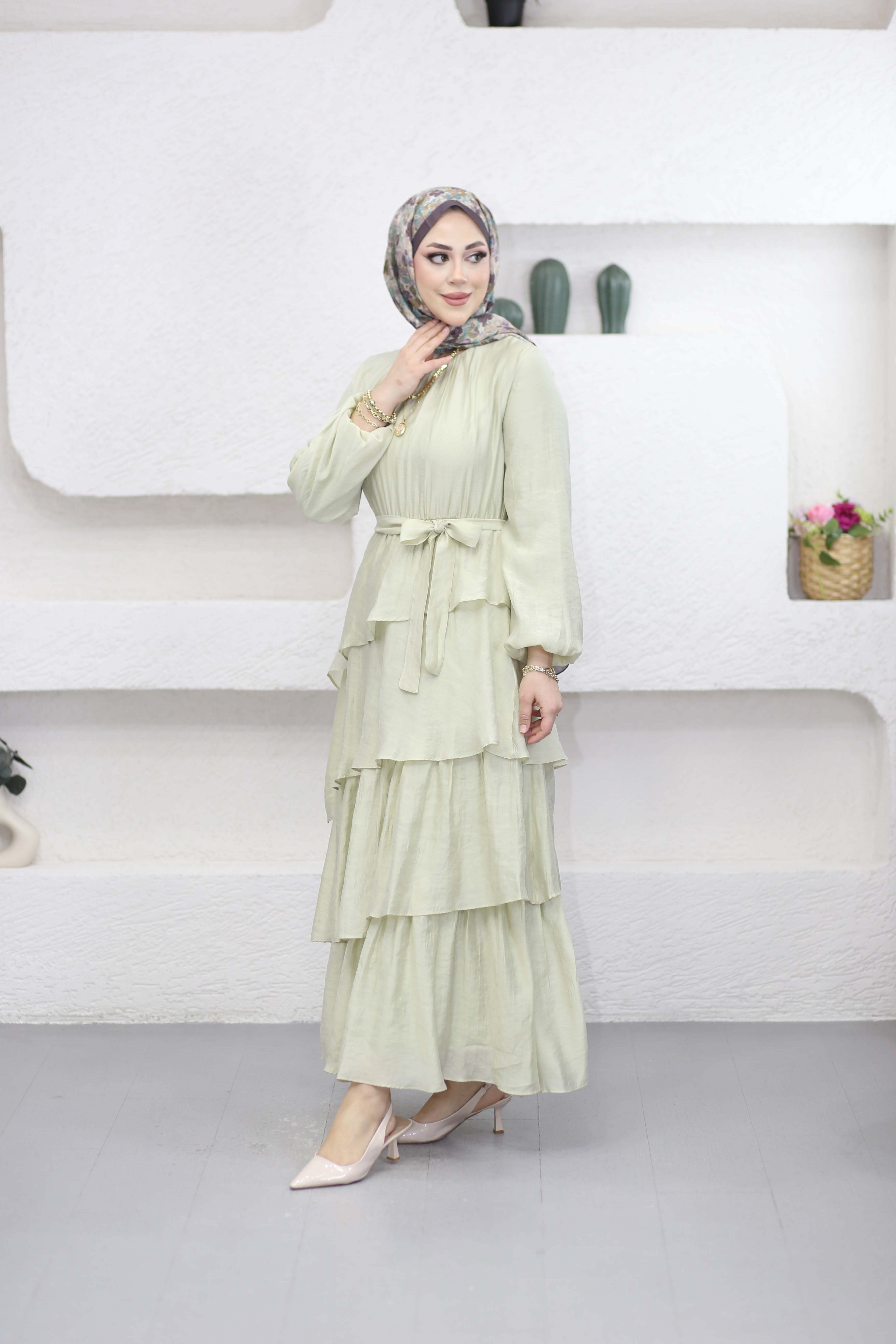 Kat kat Elbise Mint 1643