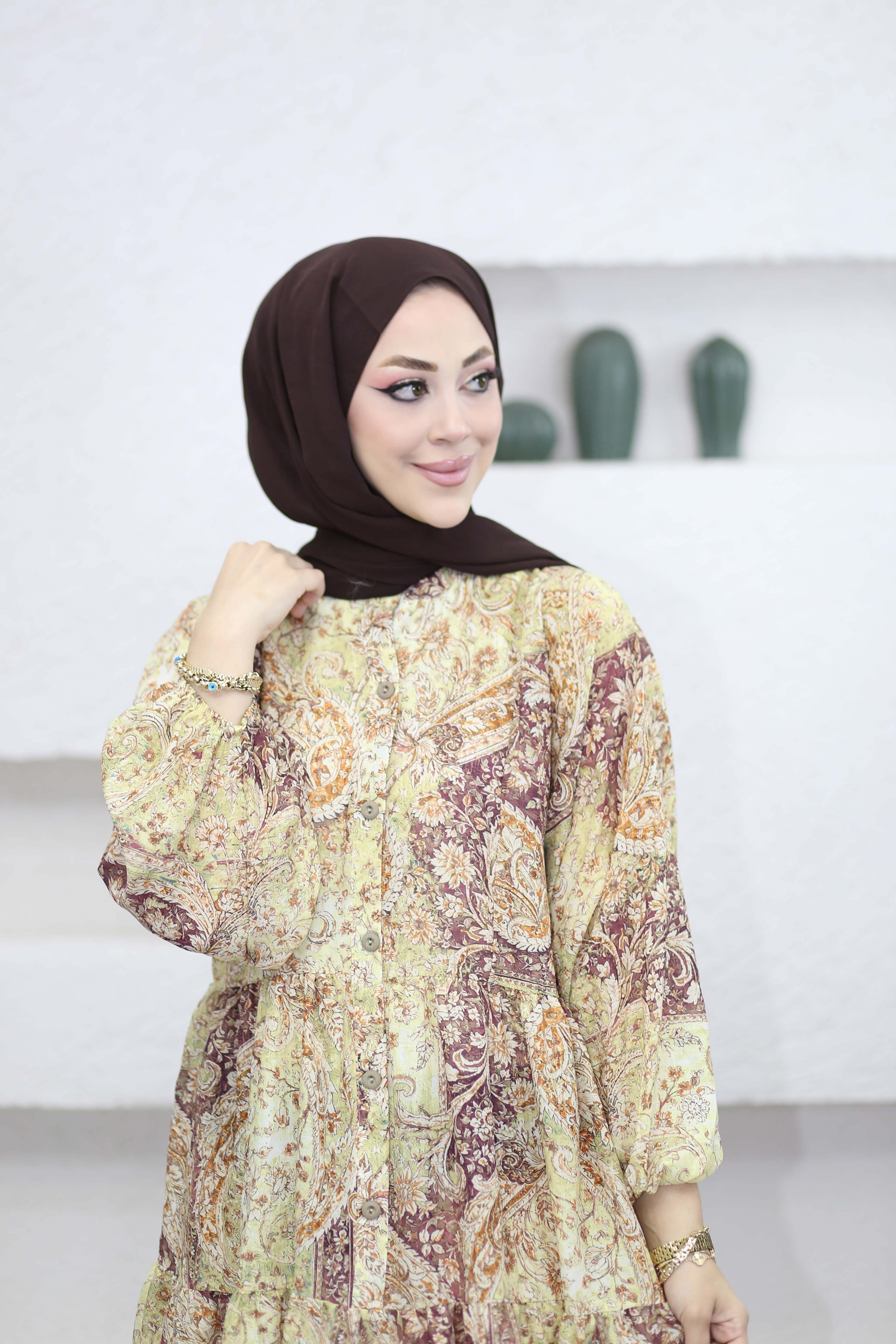 Babil Elbise Olivie 5014