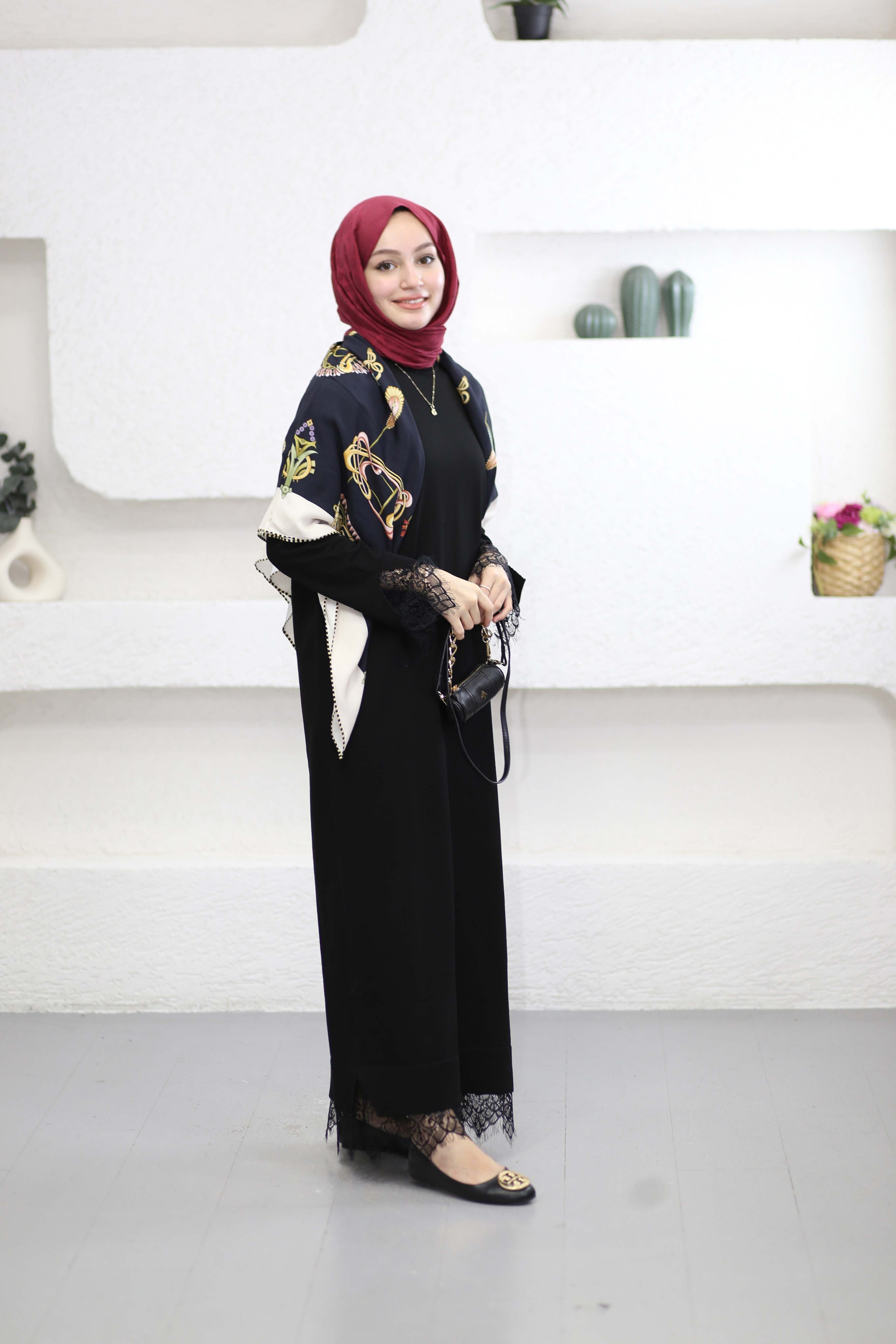 Hande Elbise Siyah 6123