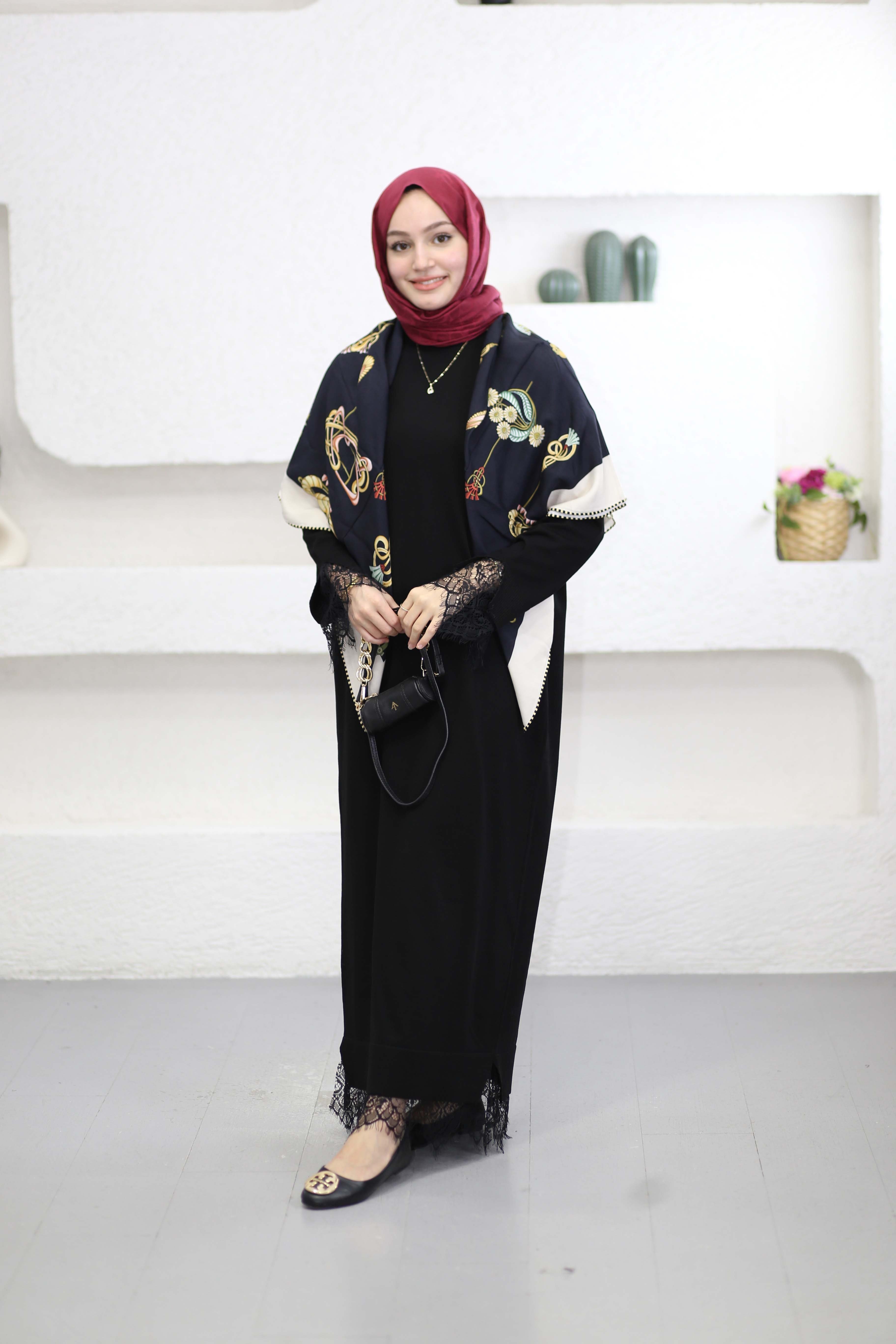 Hande Elbise Siyah 6123