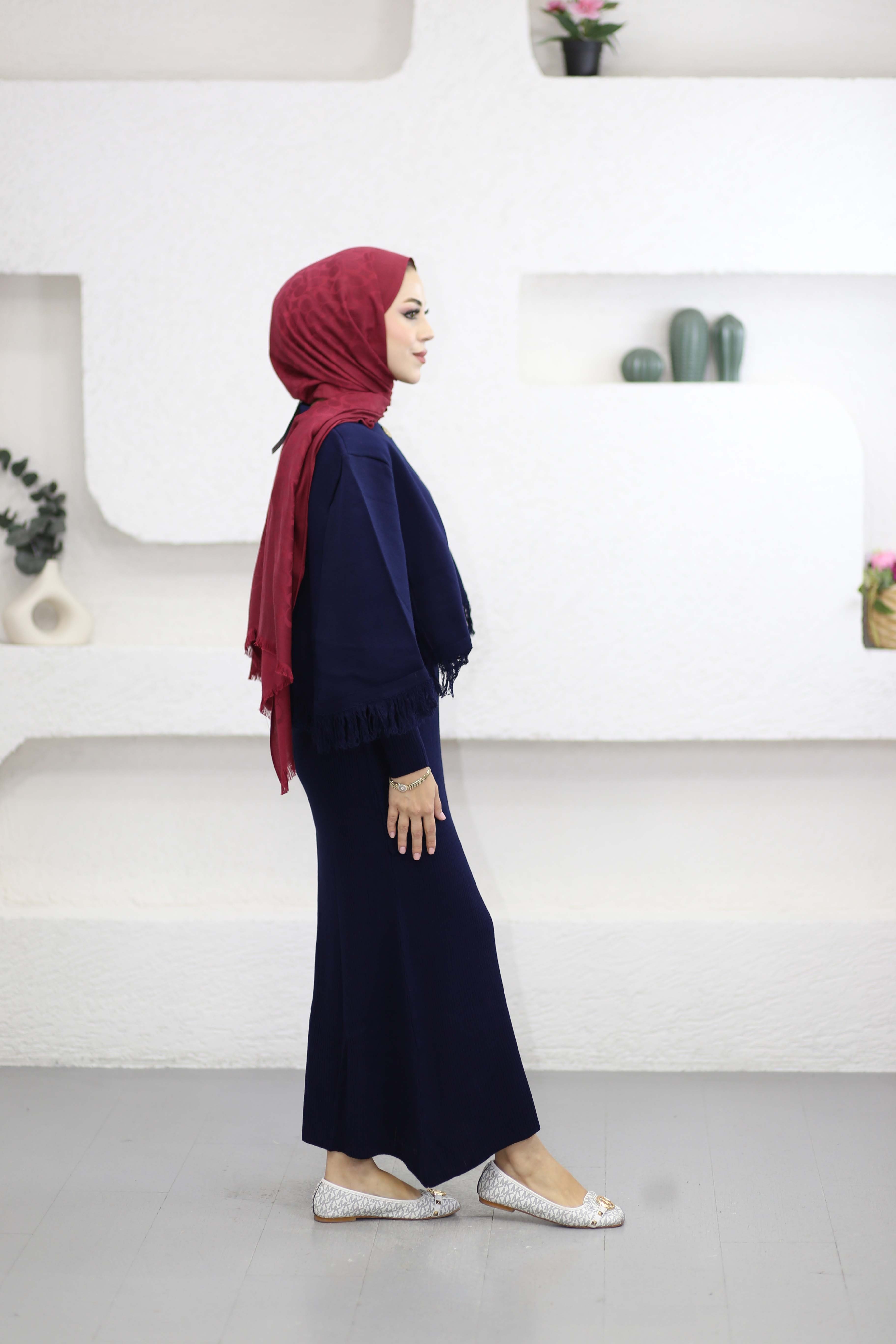 Saldo Ceketli Elbise Lacivert 25880