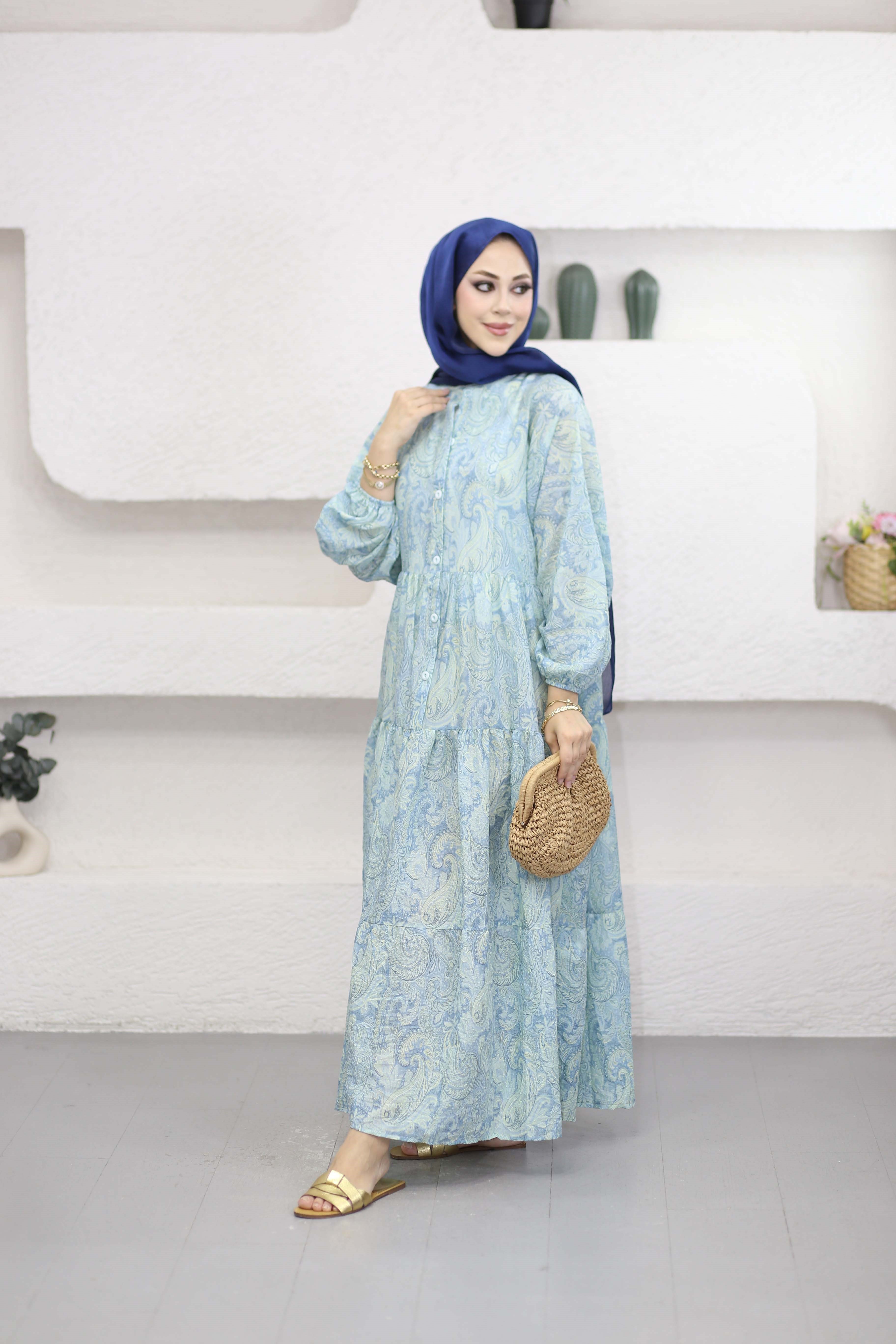 Ahsen Elbise Mint 2513