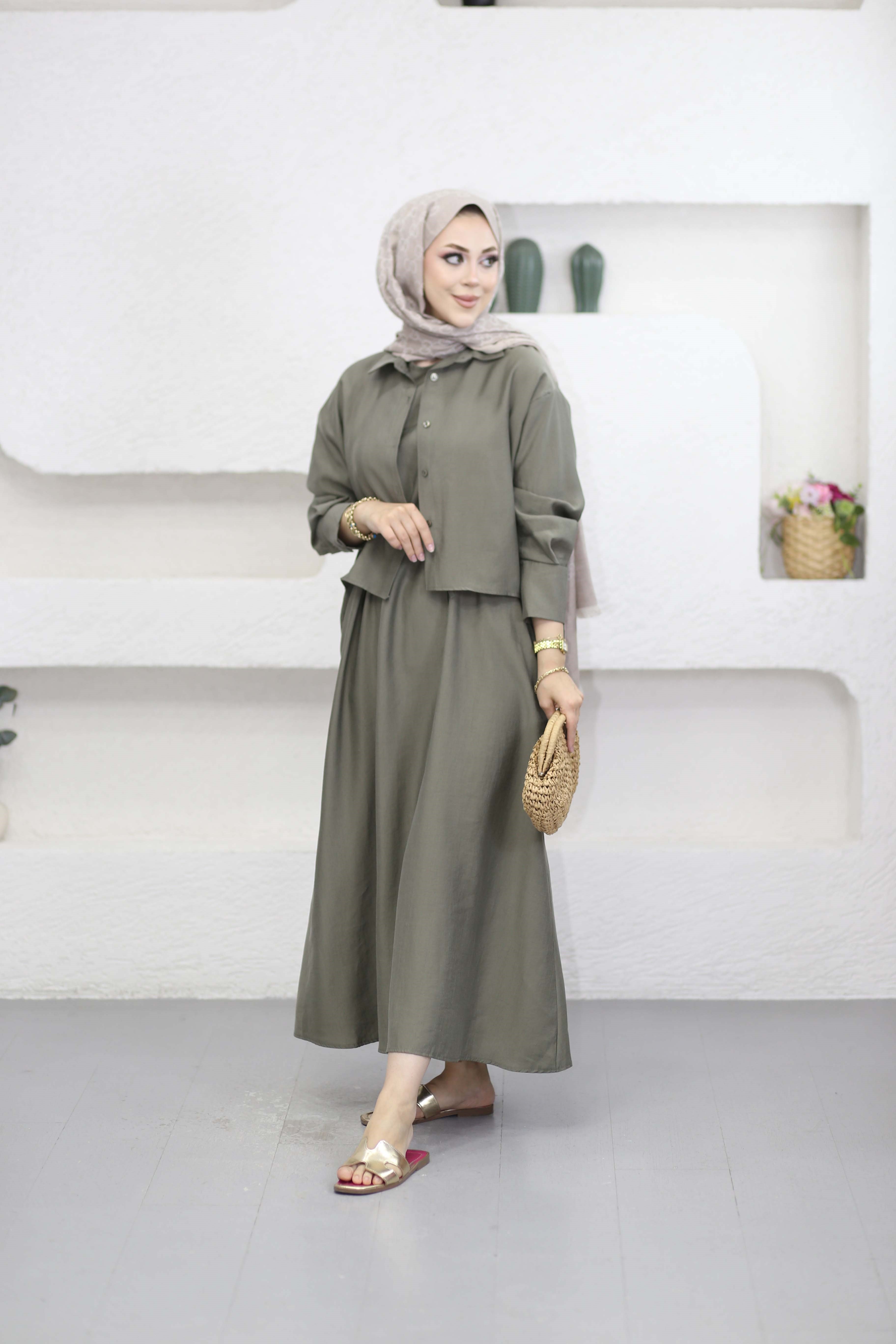 Sümüş Elbise Haki 379