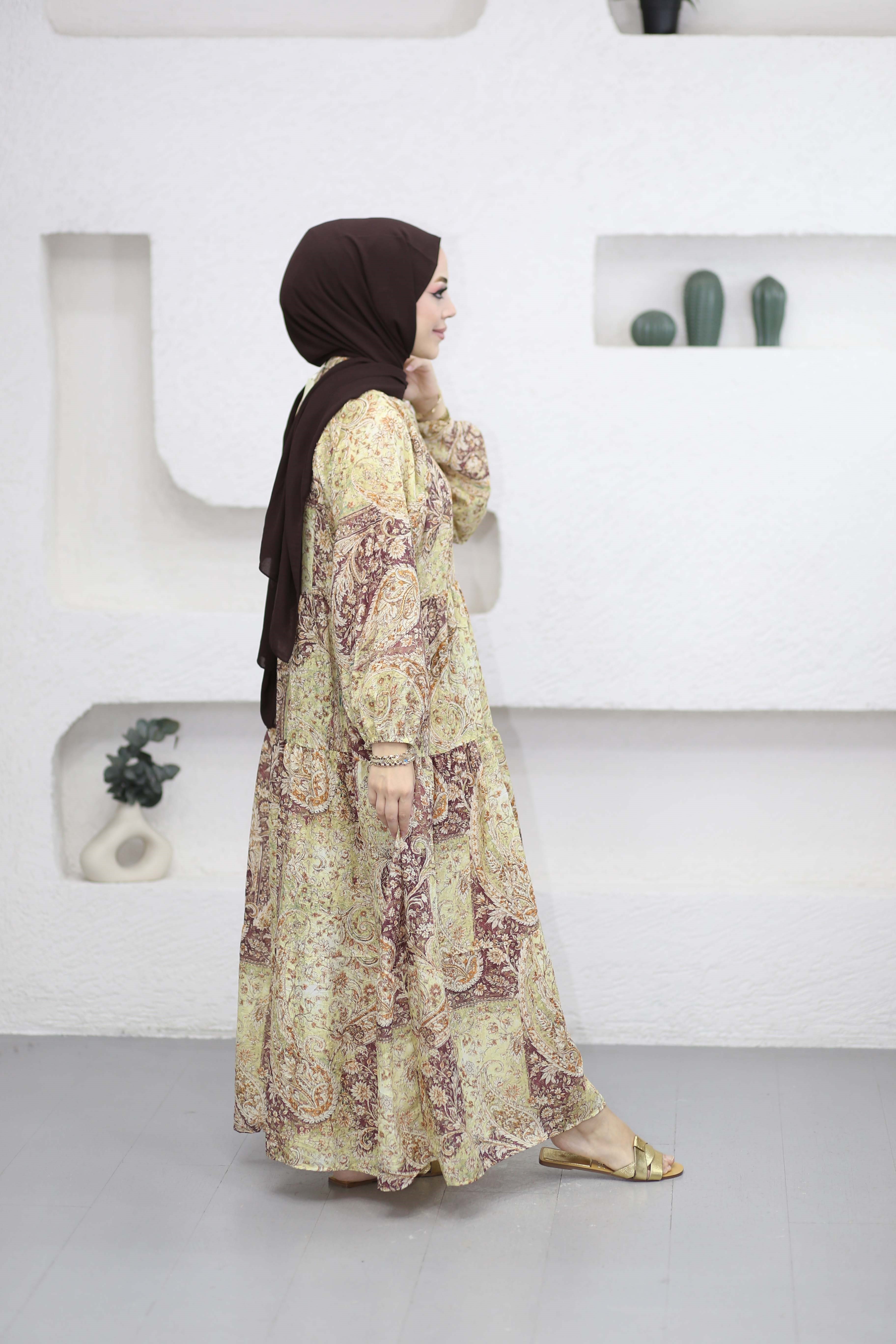 Babil Elbise Olivie 5014