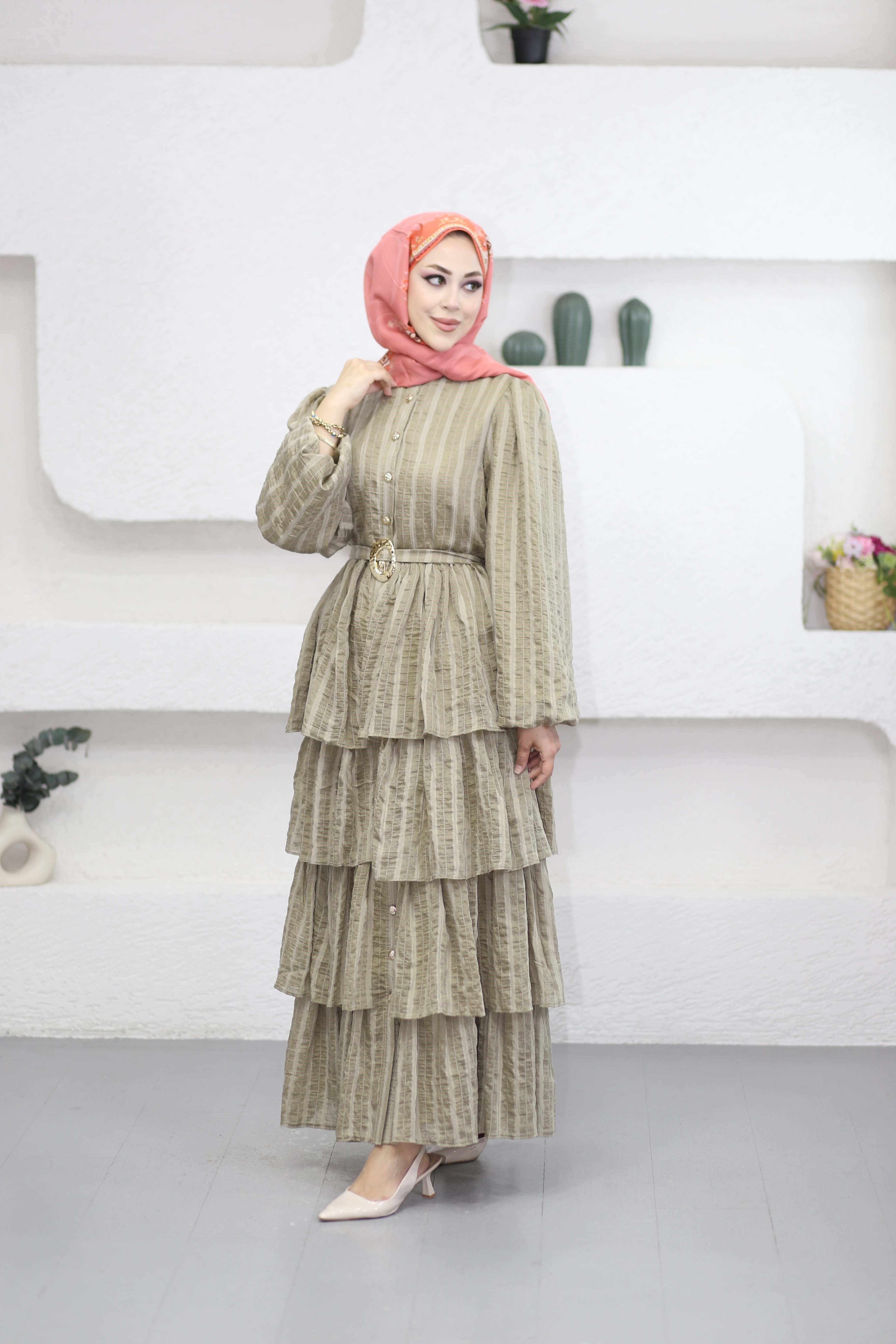 Lisa Elbise Çağla Yeşili 264970