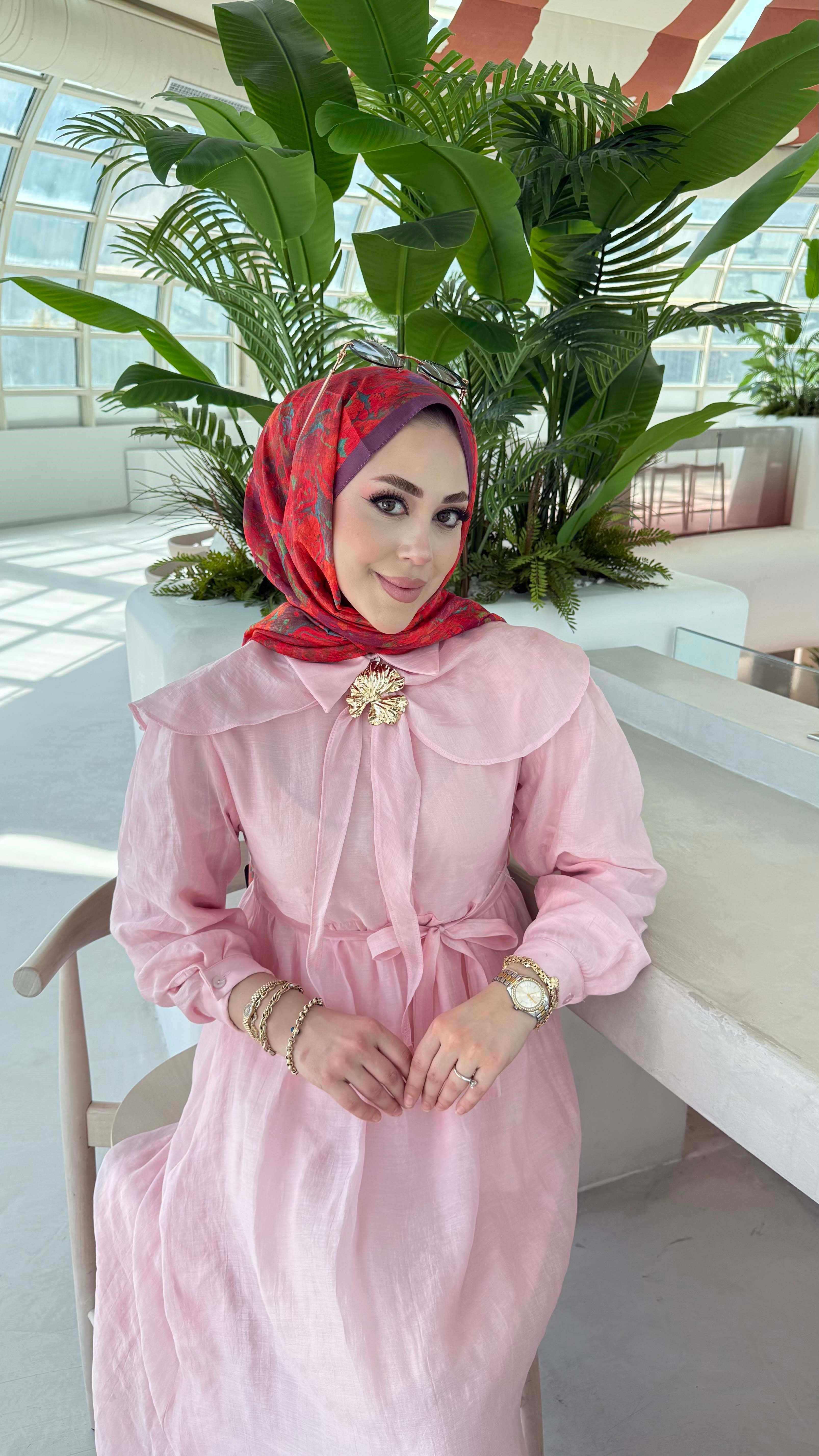 Mısır Elbise Pembe 1254