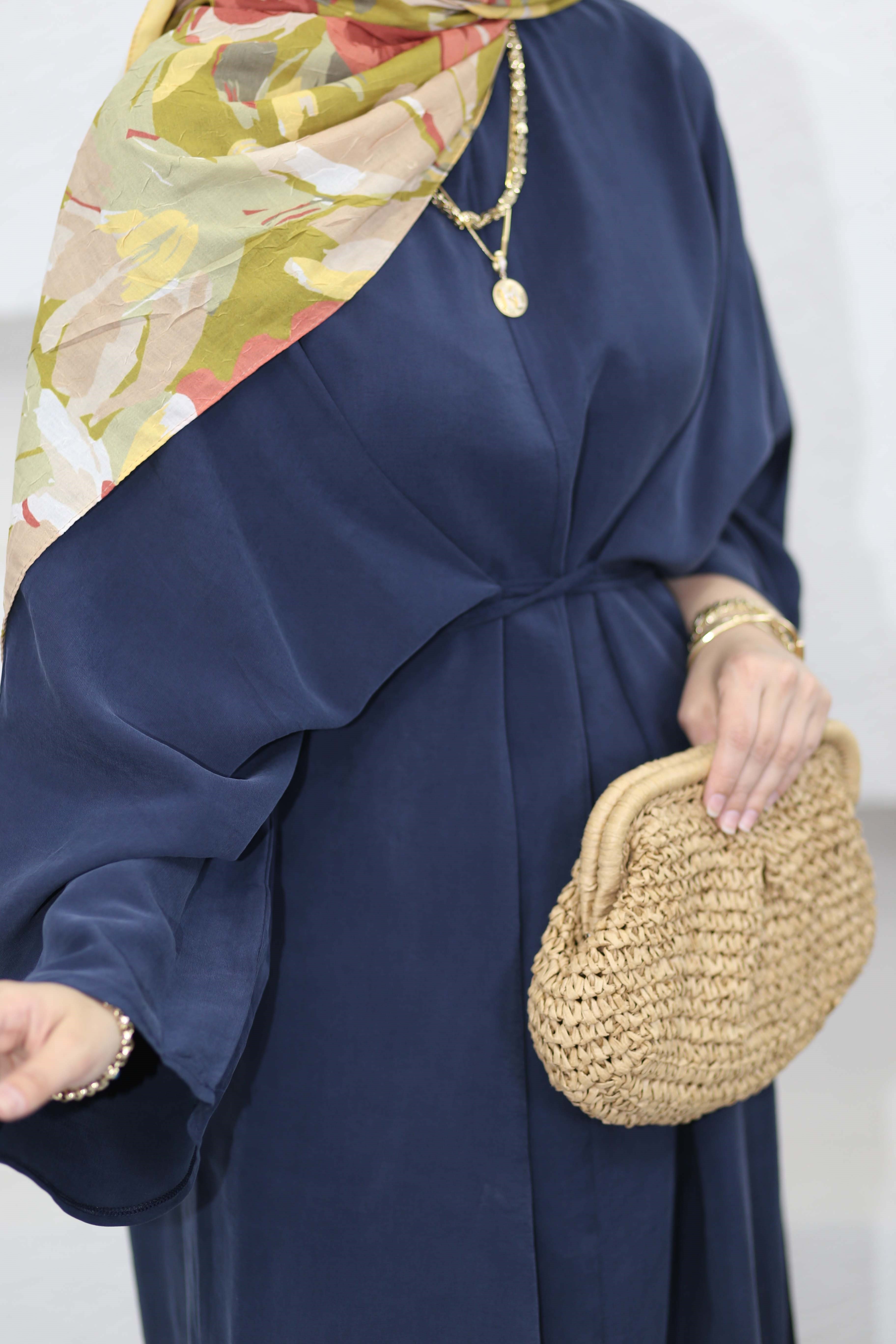 Beyza Elbise Lacivert 238