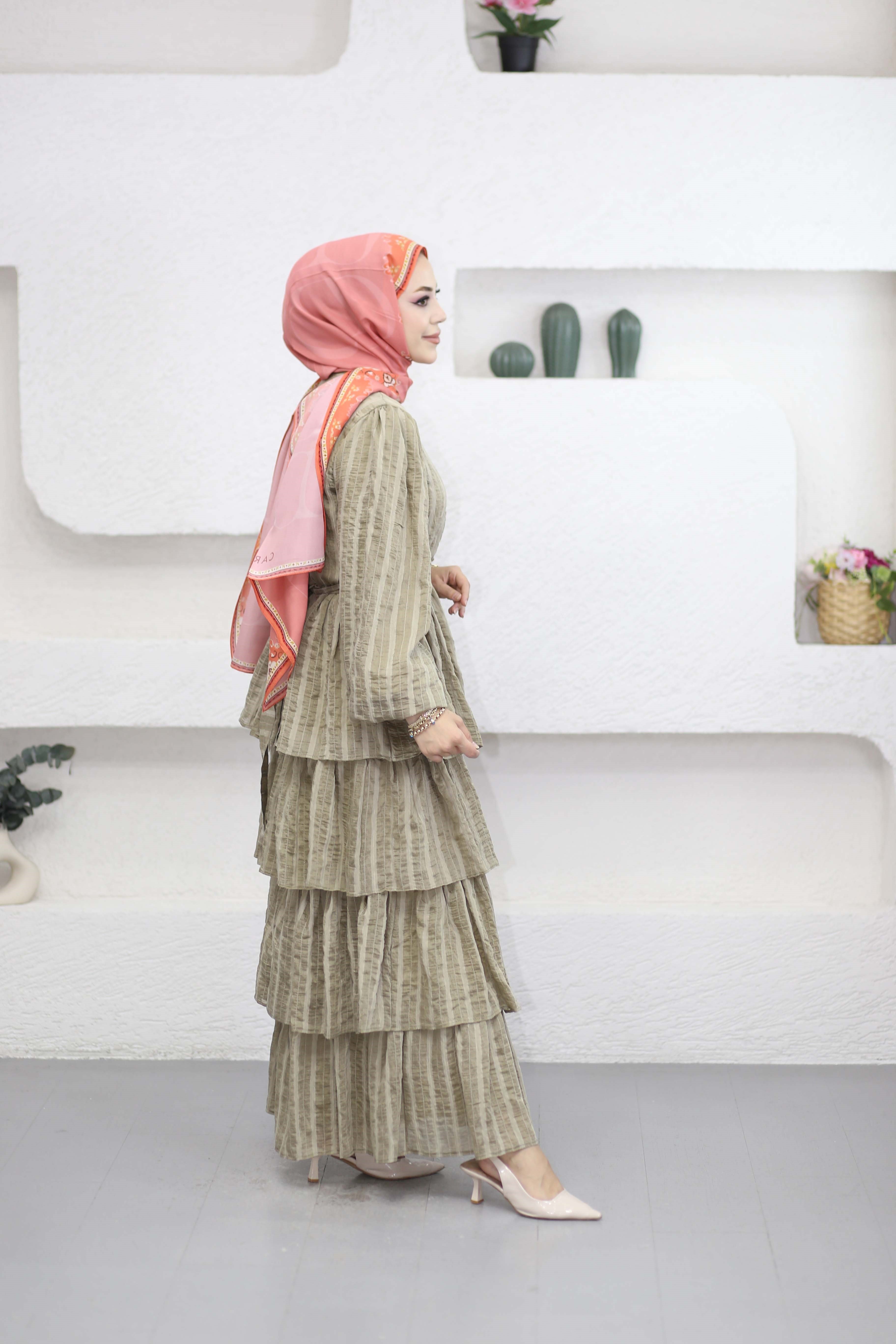 Lisa Elbise Çağla Yeşili 264970
