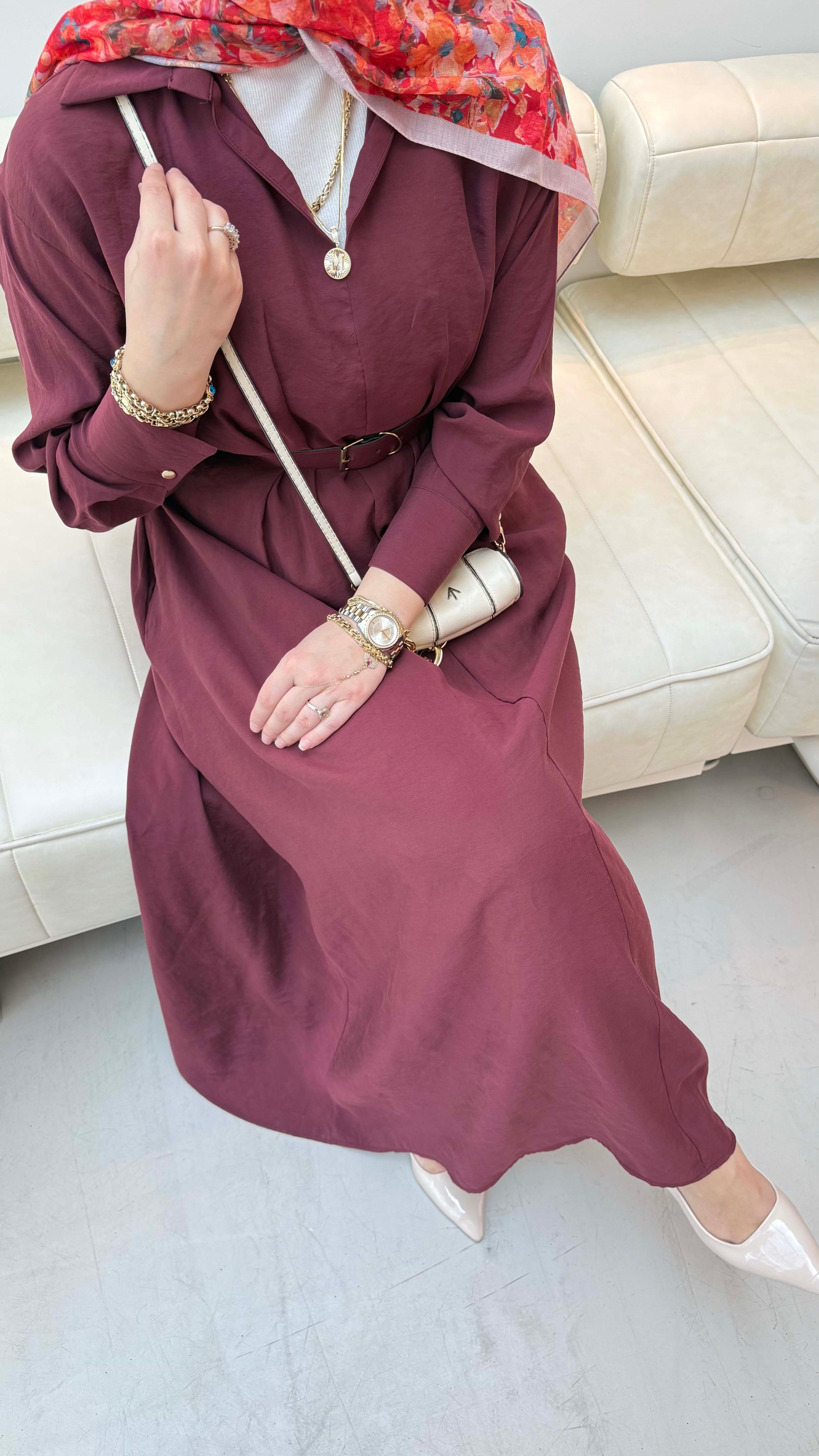 Reva Elbise Bordo 1631