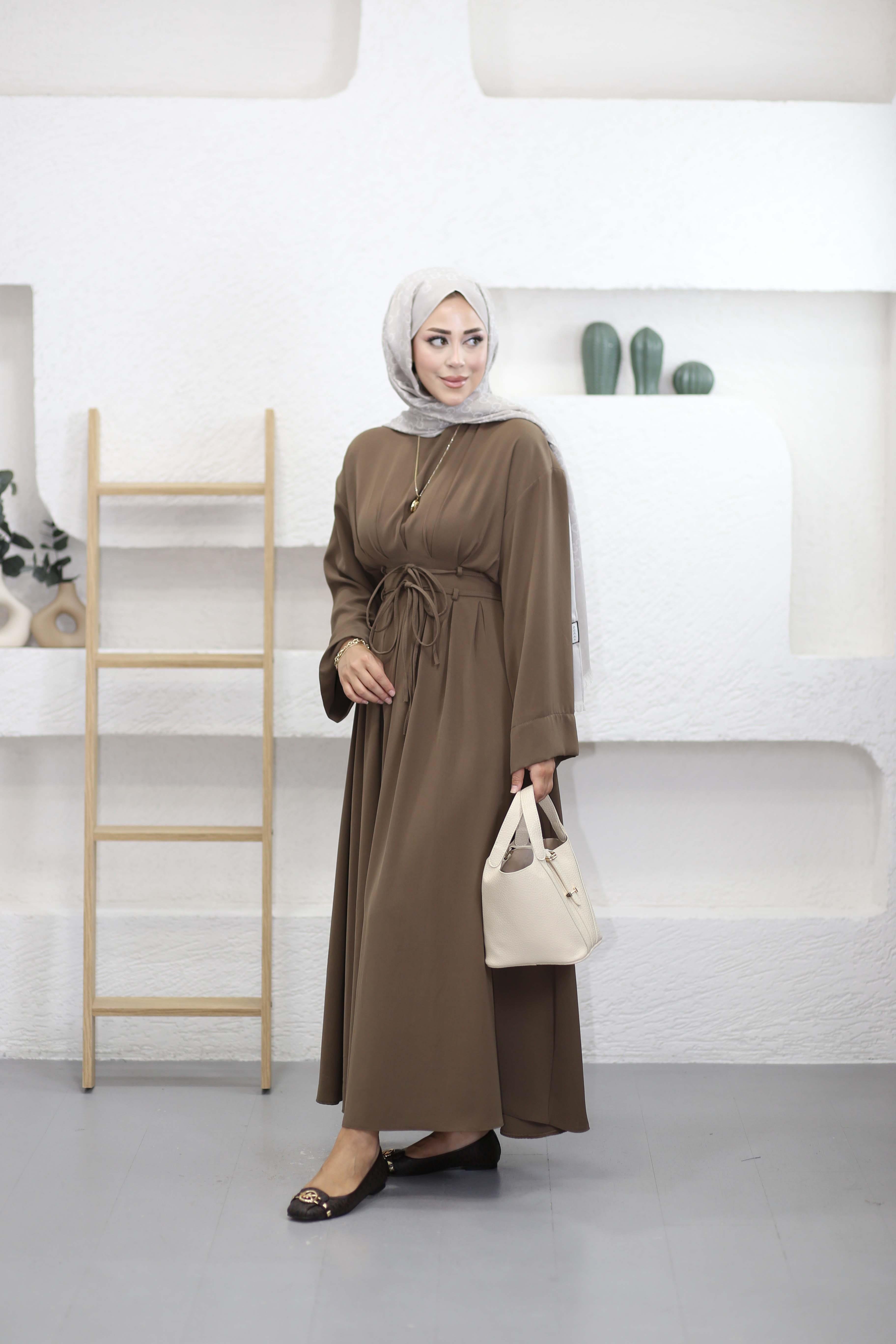 İriz Elbise Latte 5003