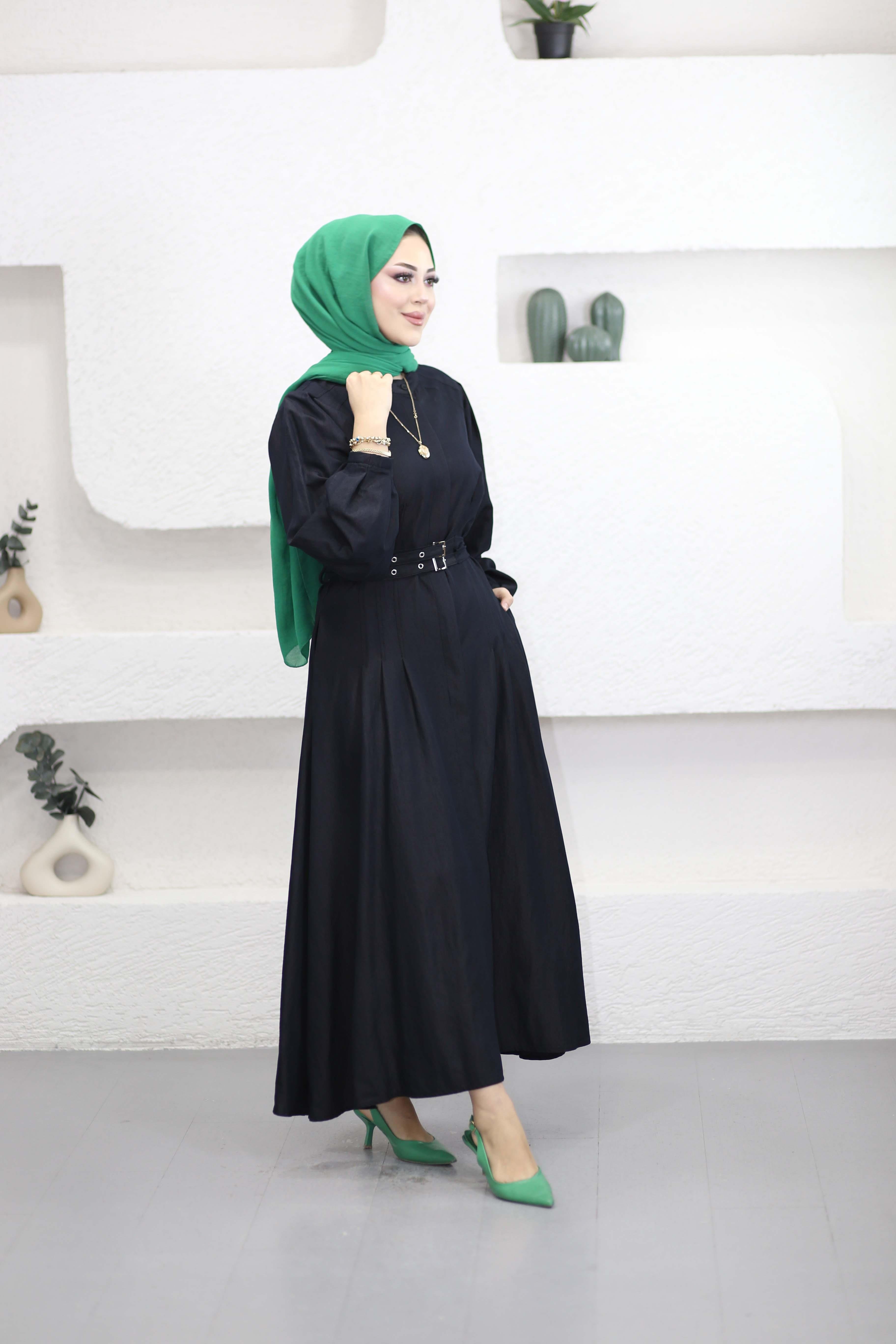 Aponias Elbise Siyah 625