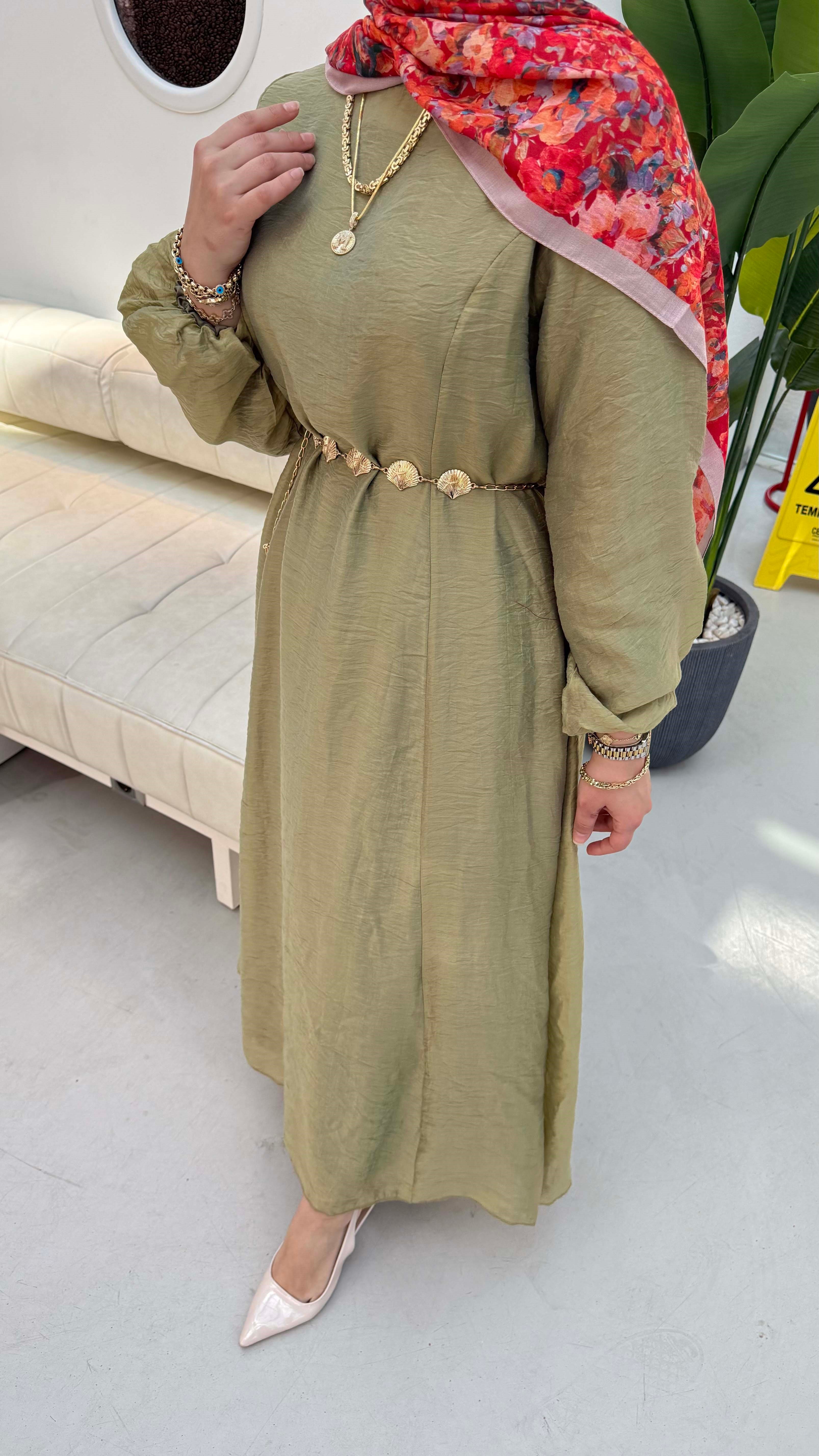 Esso Elbise Yeşil 25138