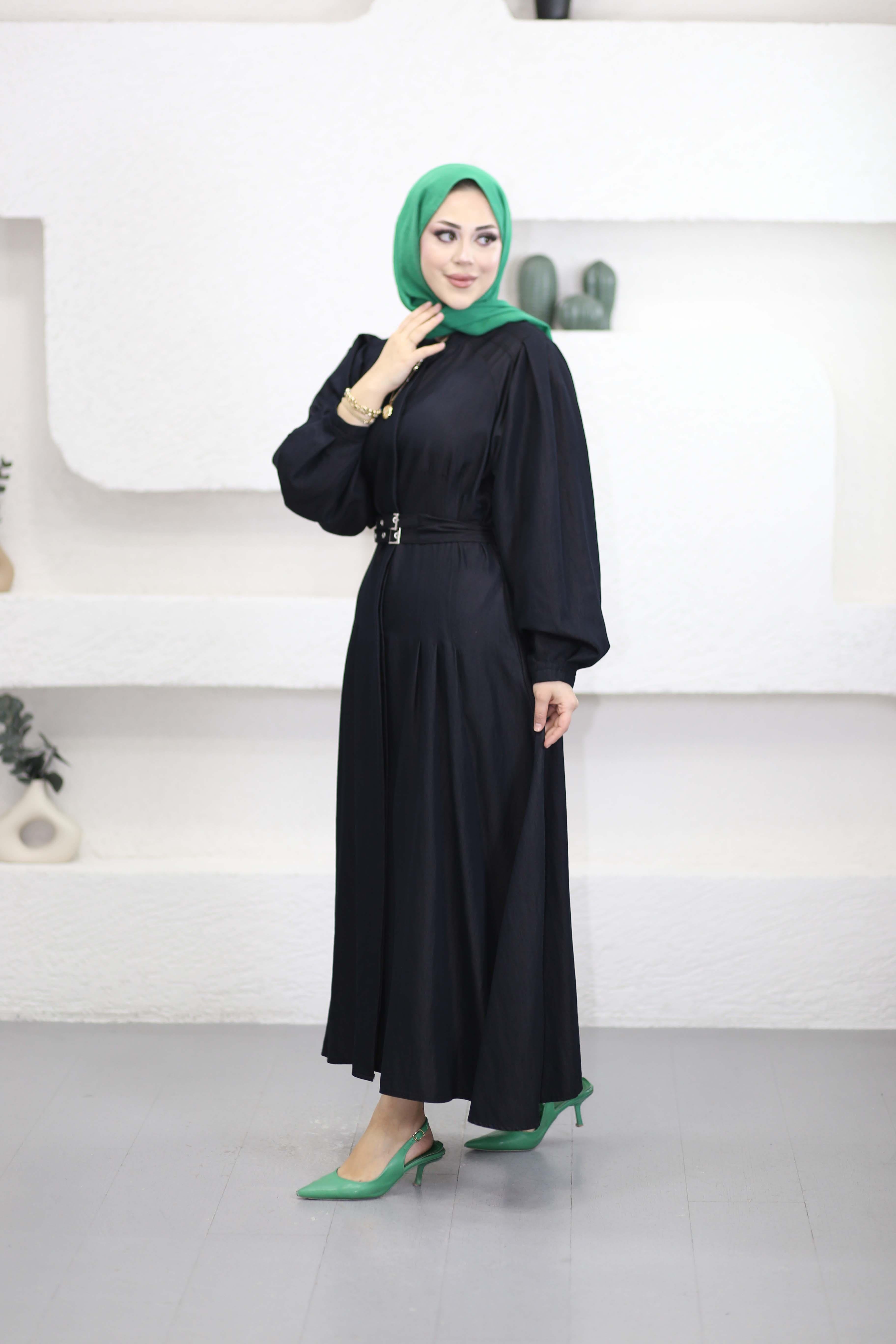 Aponias Elbise Siyah 625