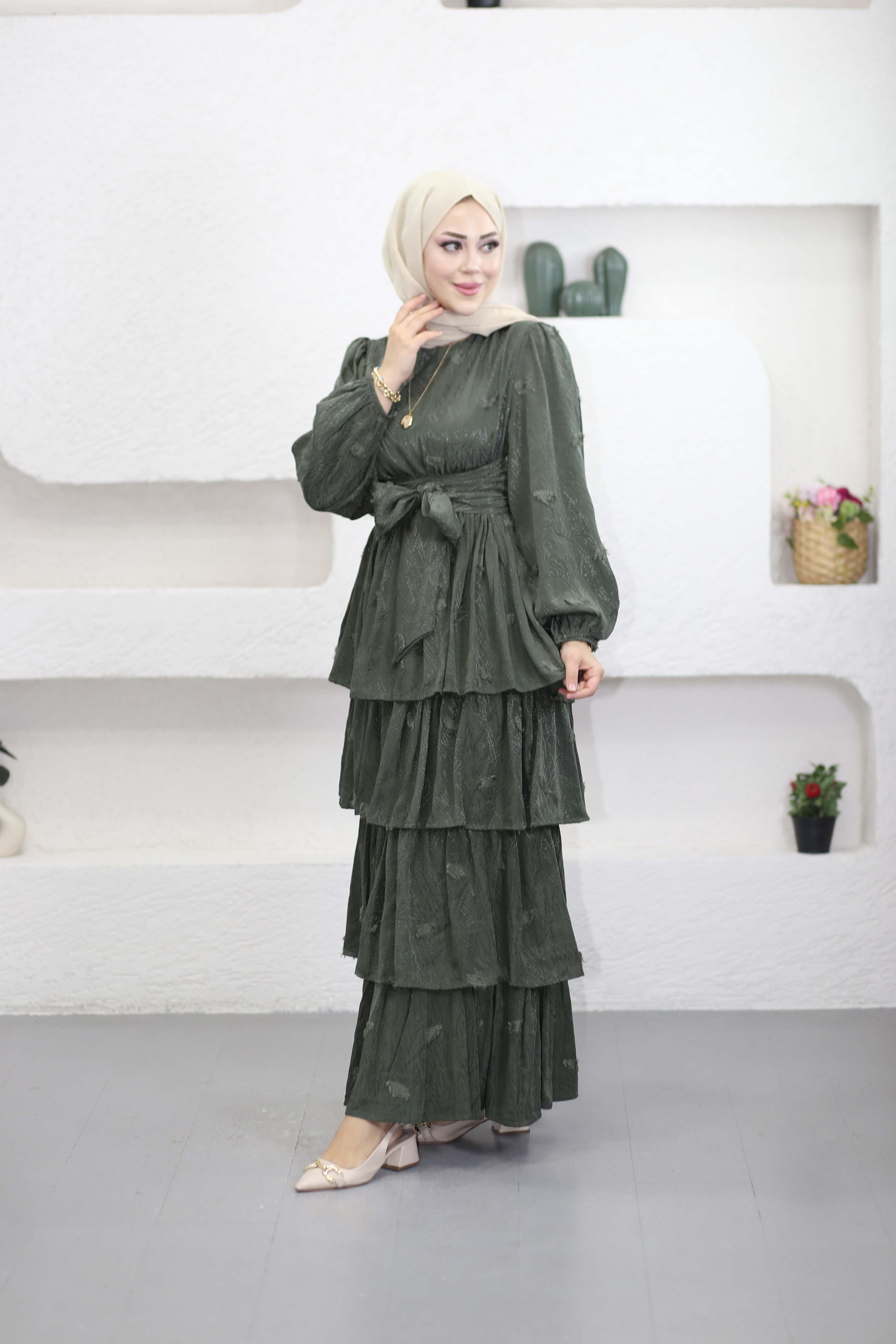 Artıcle Elbise Haki 0505