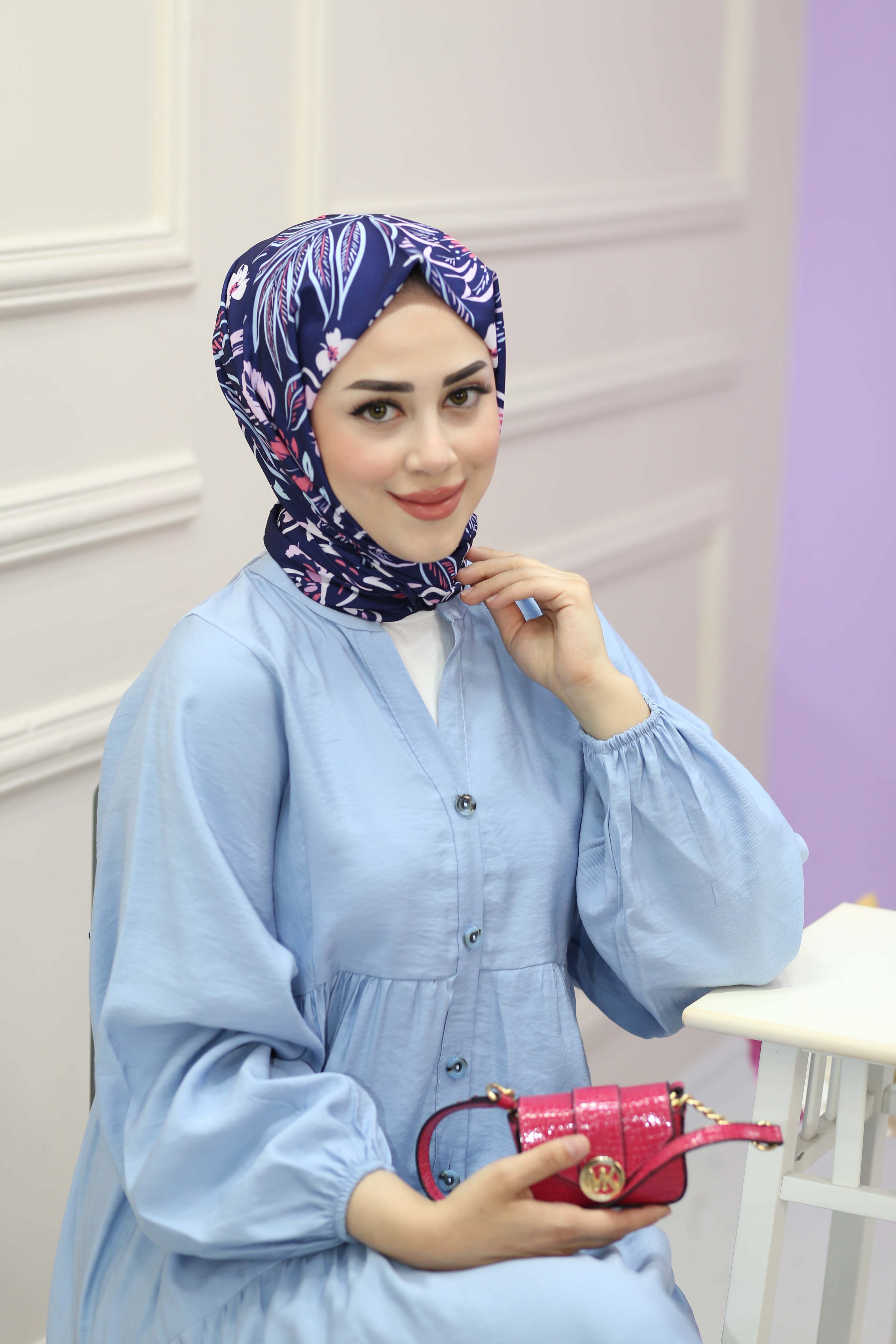 Pınar Elbise Bebe Mavi 2512