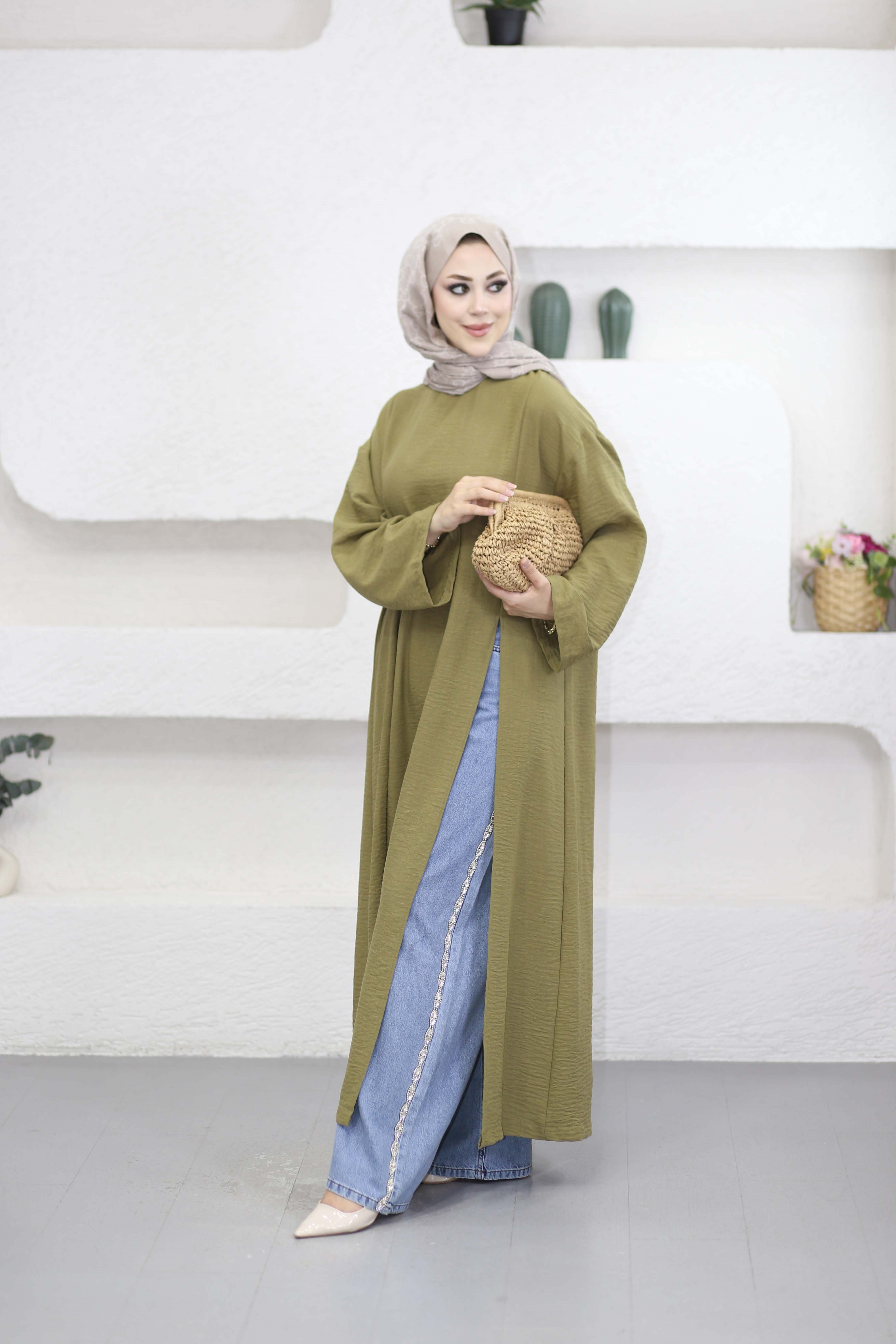 Berrin Tunik Yeşil 8494