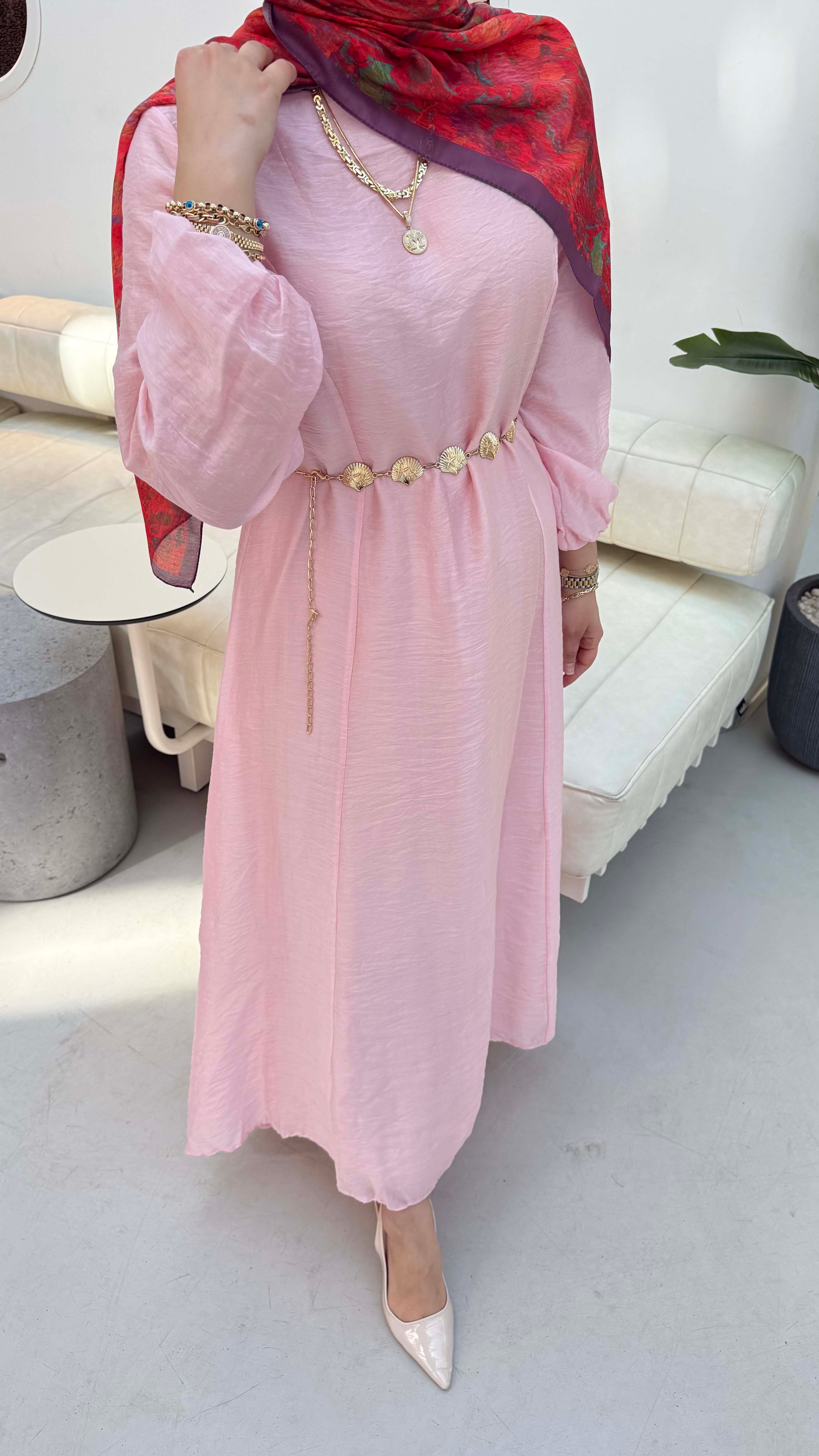 Esso Elbise Pembe 25138