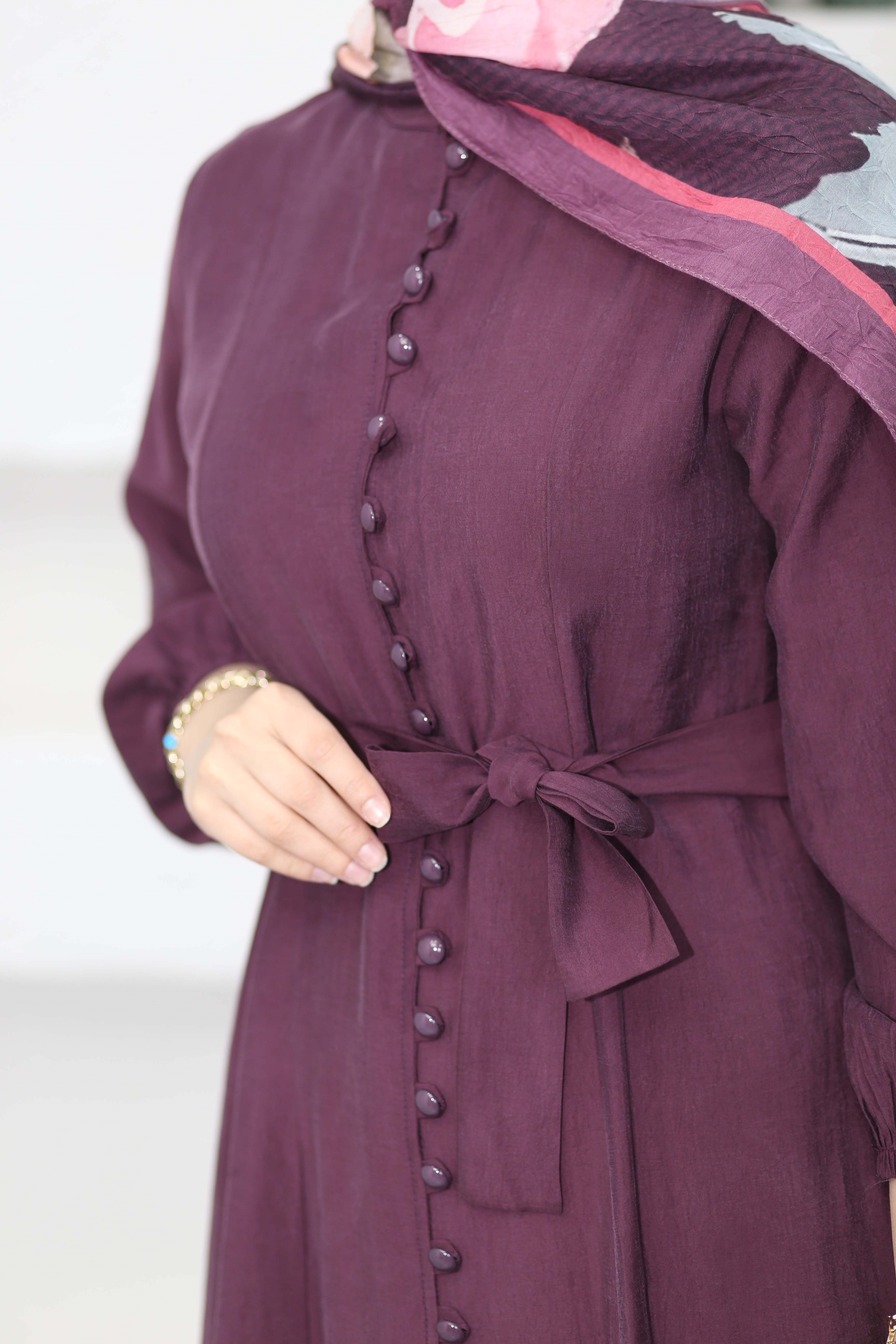 Nicola Birit Elbise Mürdüm 5344