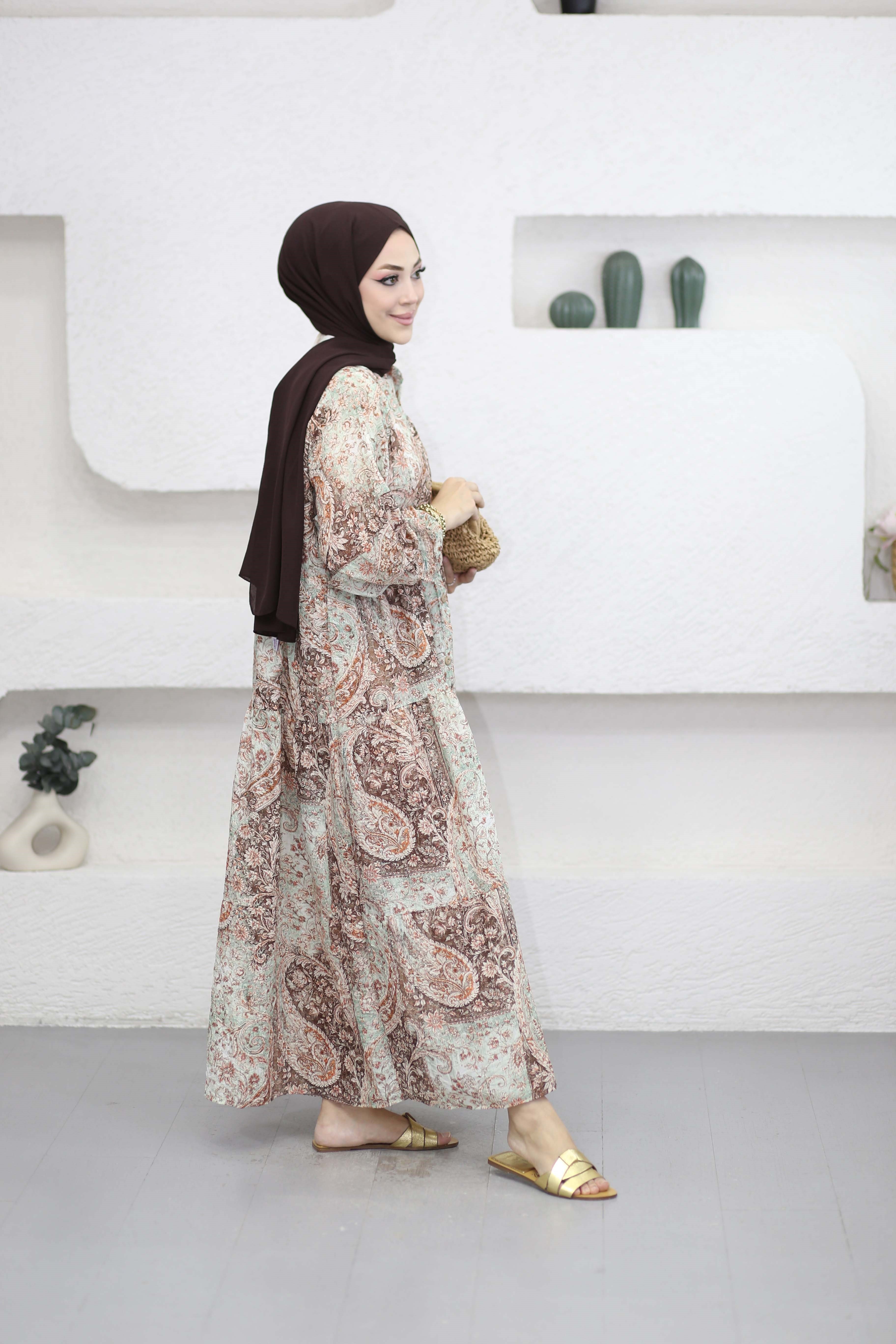 Babil Elbise Mint 5014