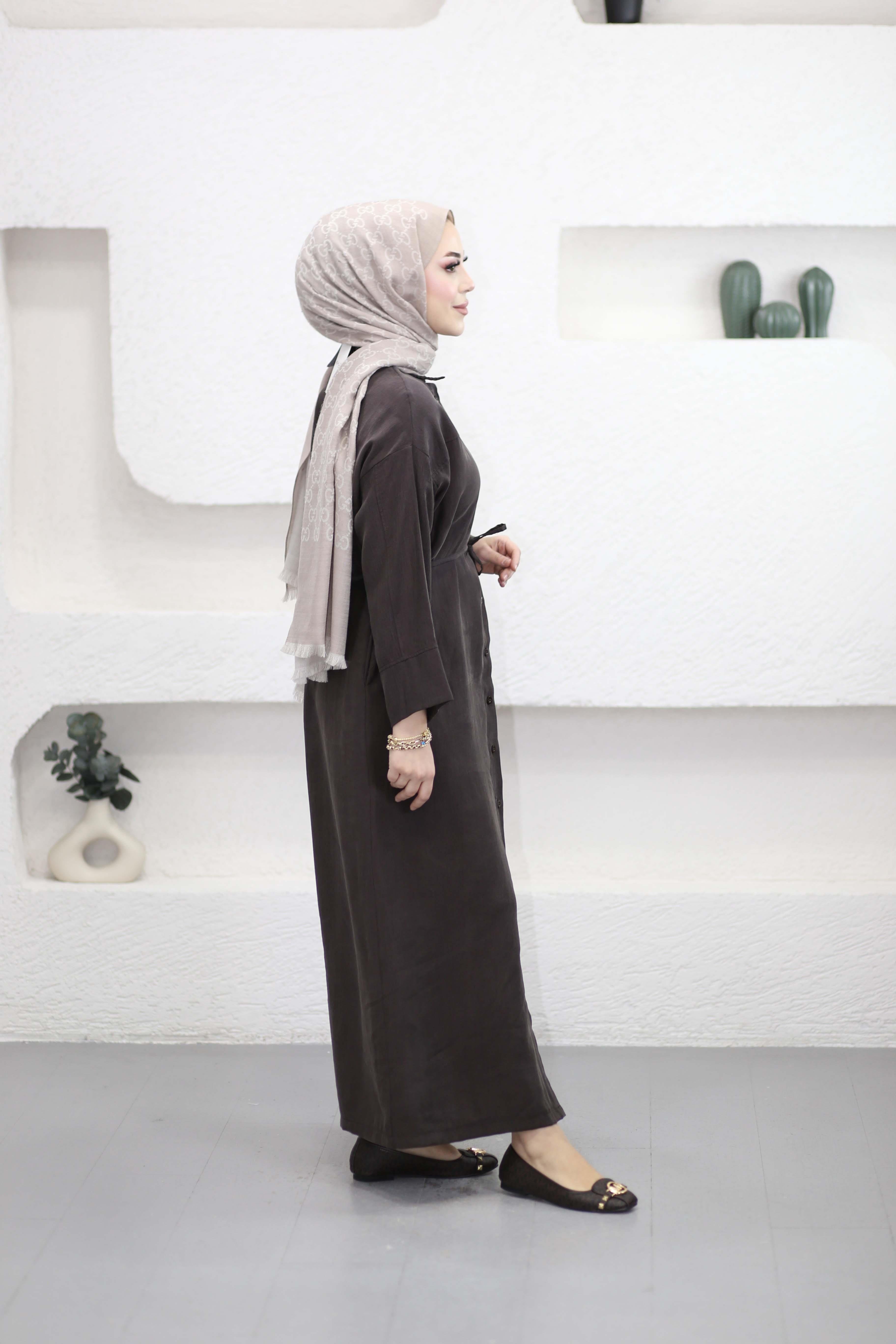 Oversize Tesla Tunik Kahverengi 2073