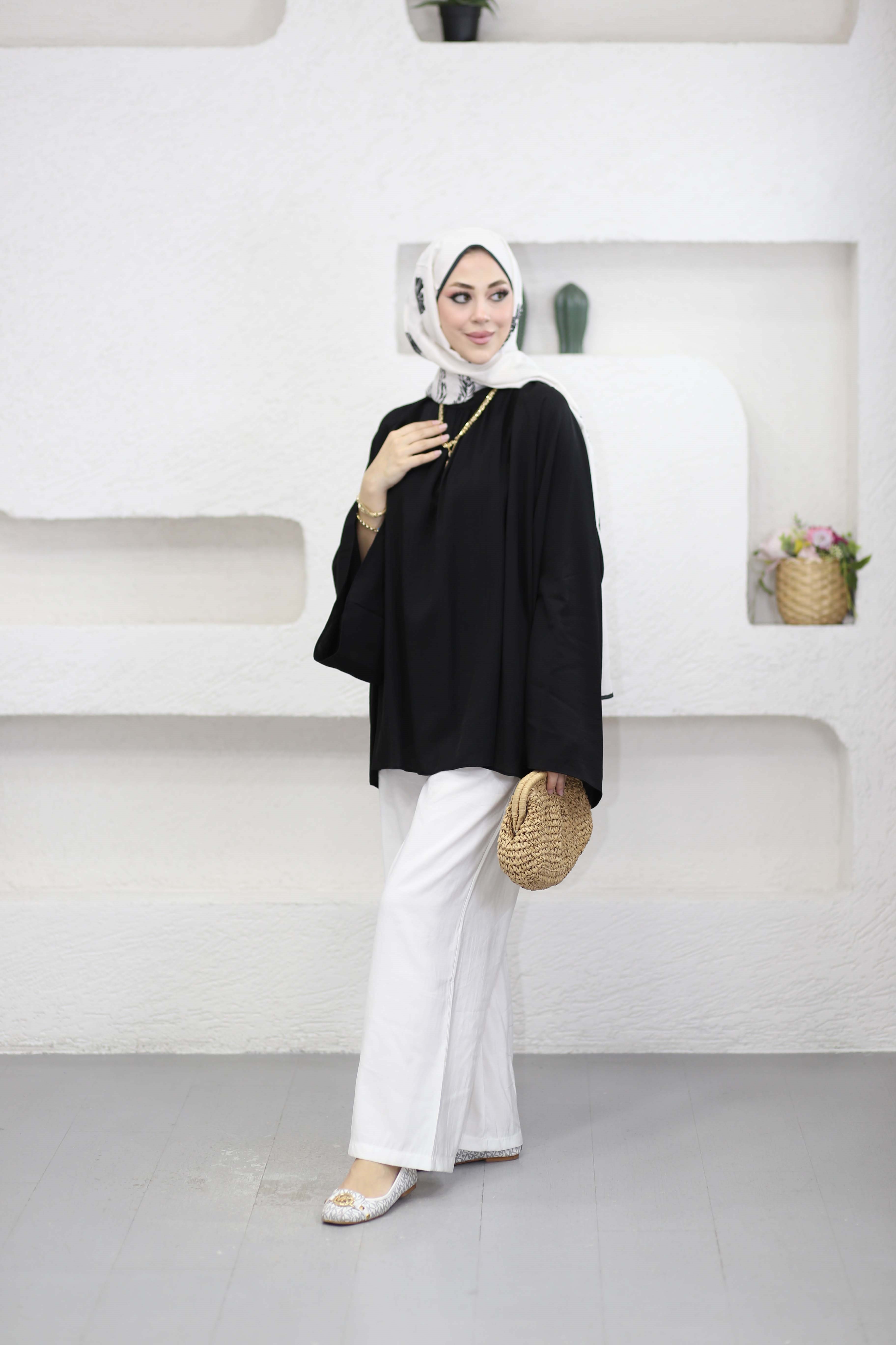 Gökçe Tunik Siyah 6311