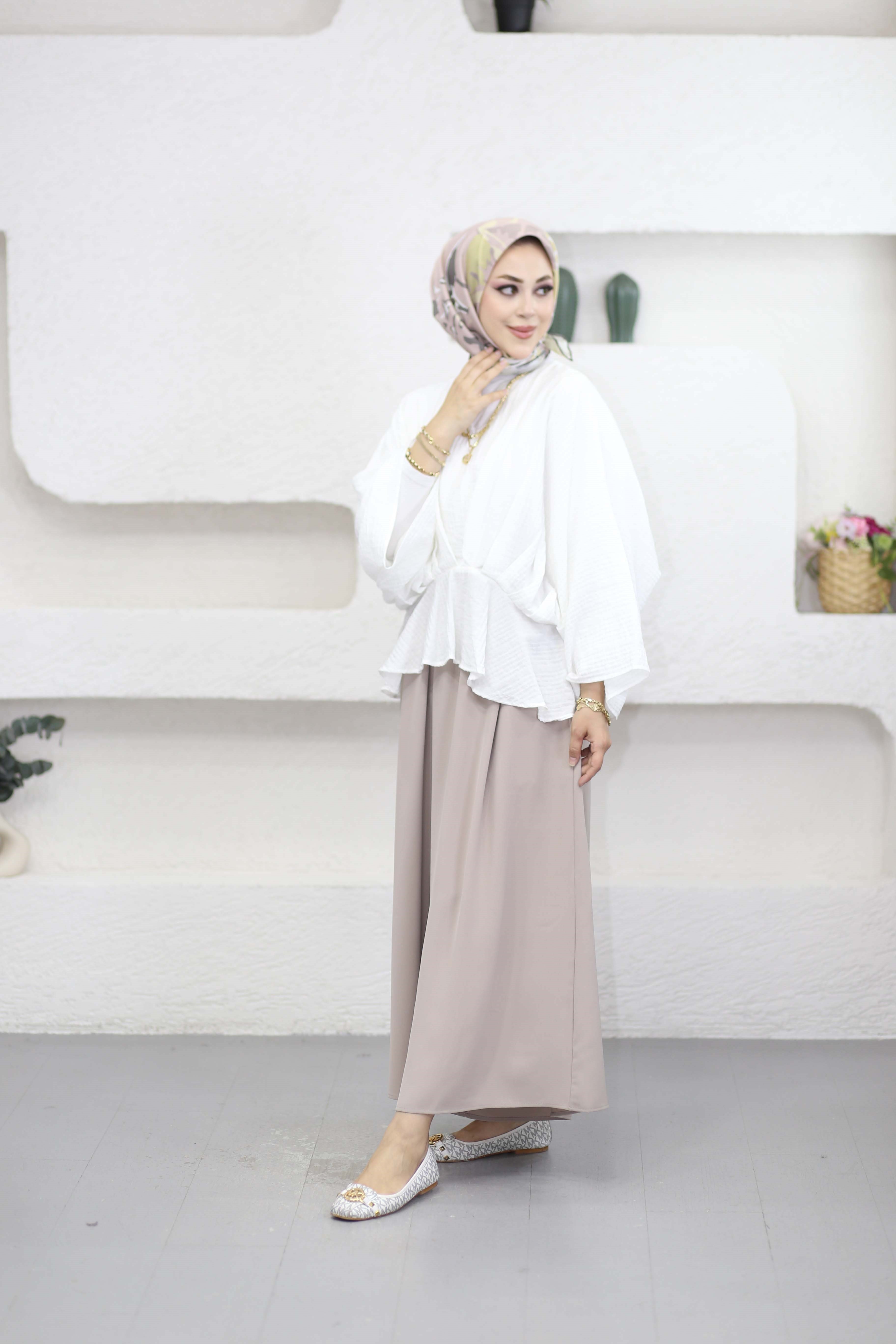 Esma Bluz Beyaz 2230