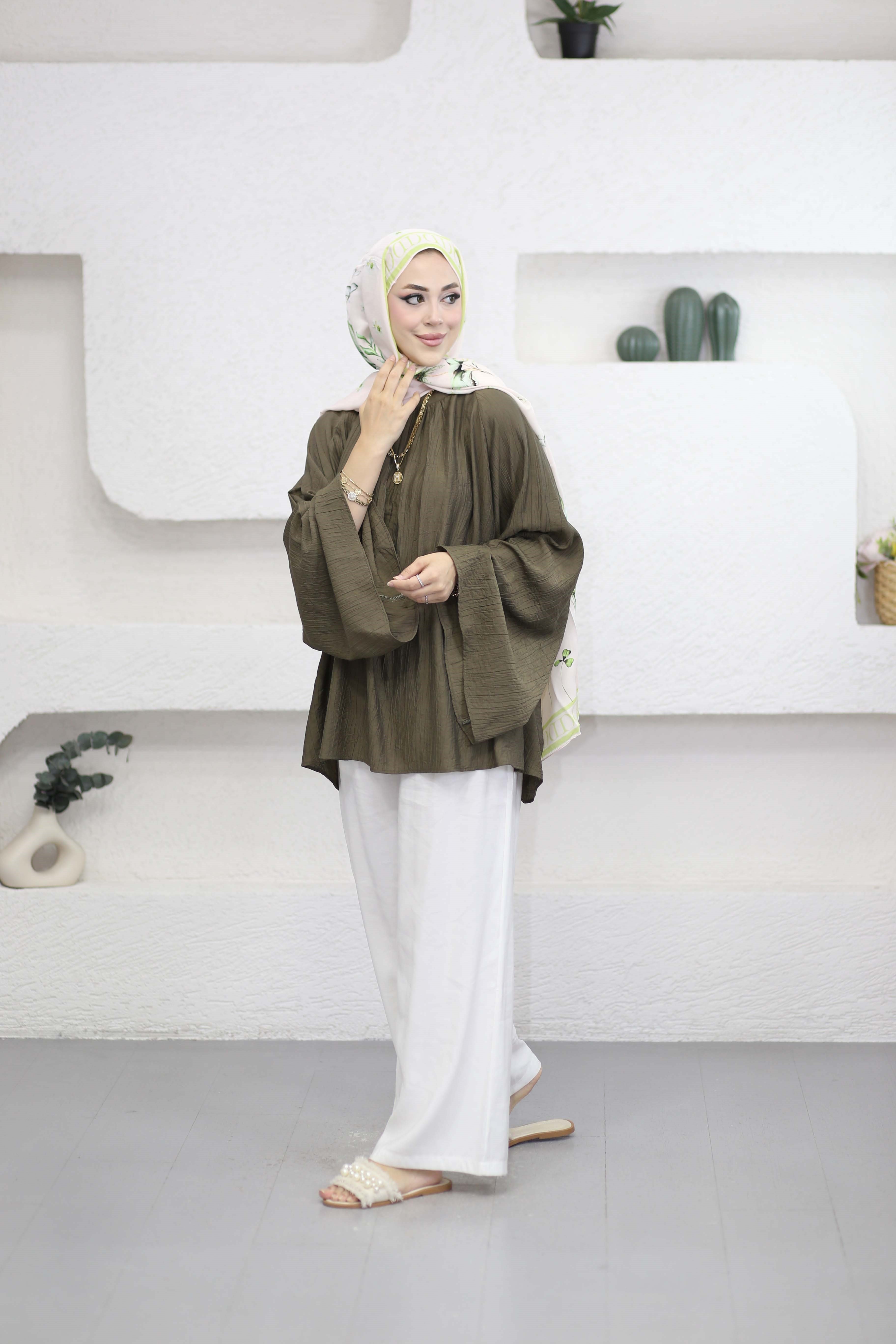 Gökçe Tunik Asker Yeşili 6311