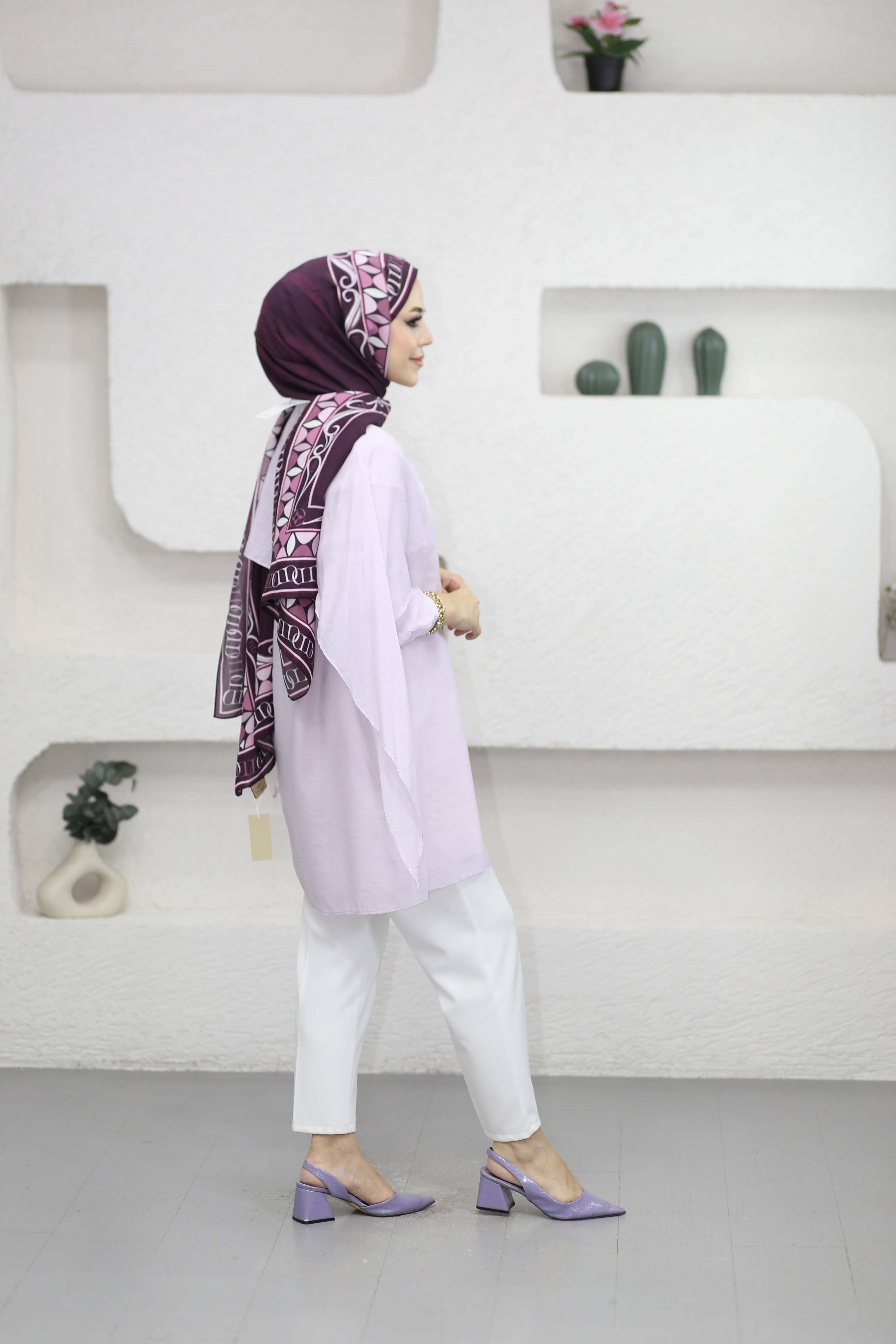 Zeliş Tunik Lila 3236