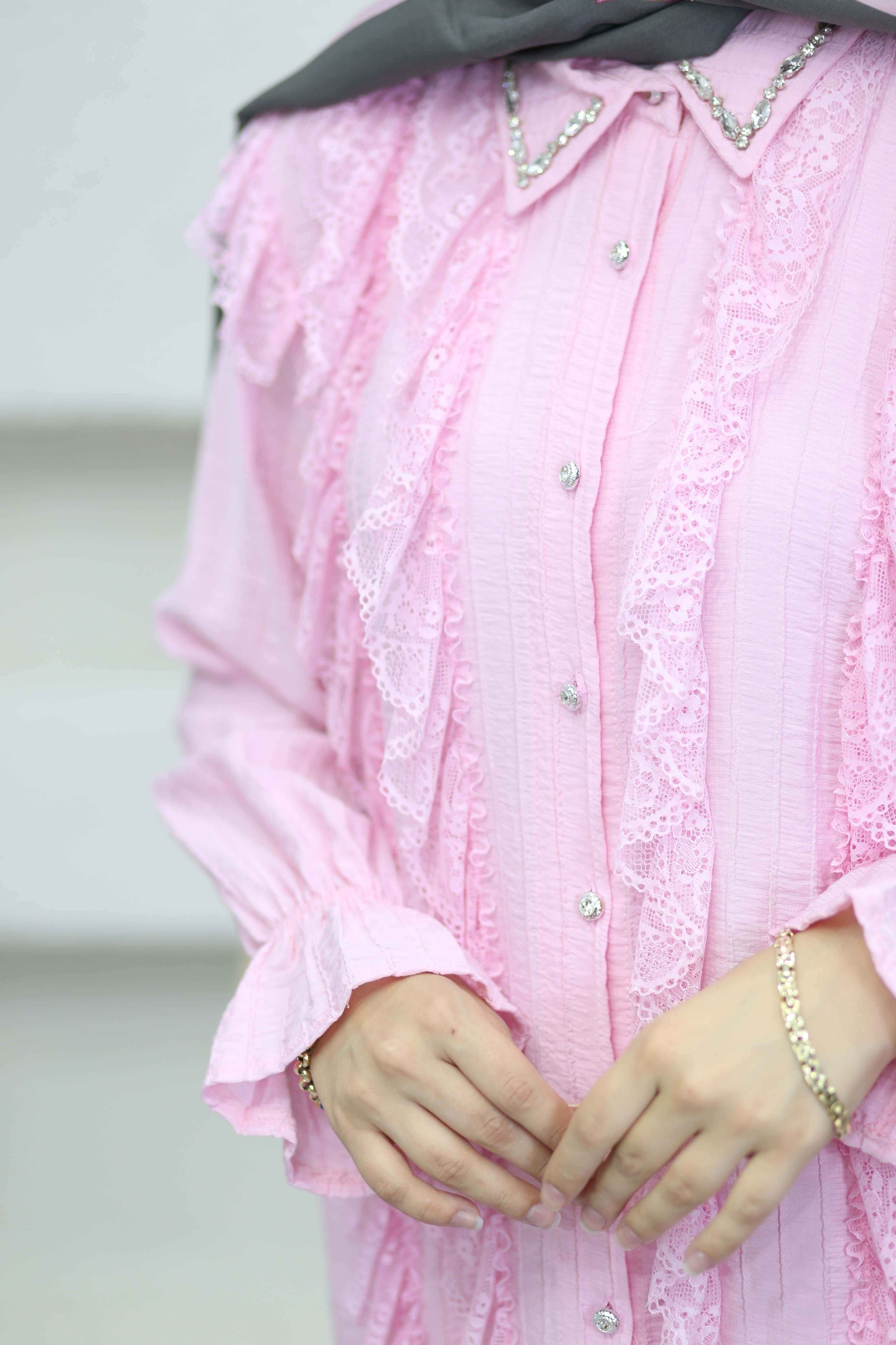 Şehnaz Gömlek Pembe 170356