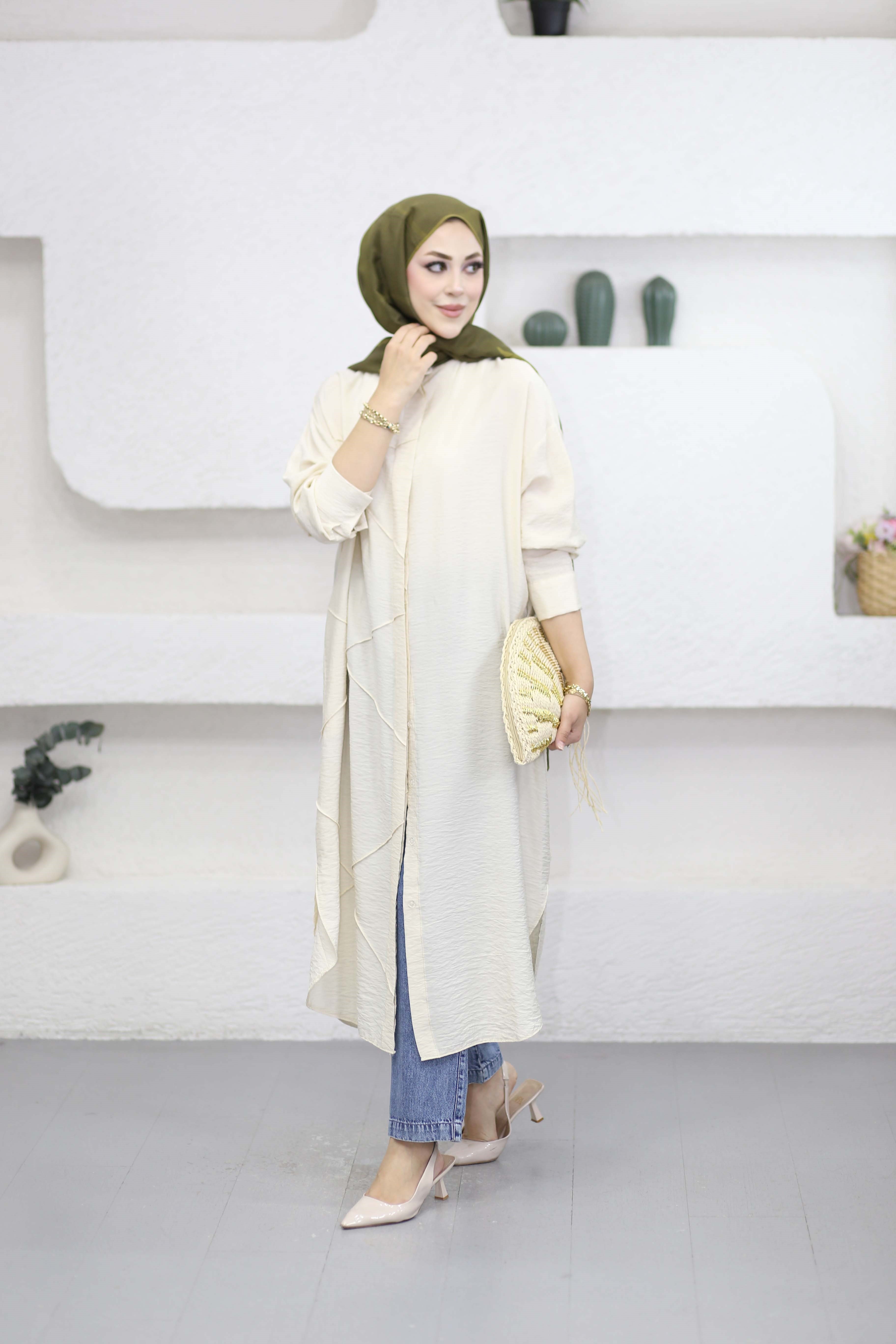 Nowan Tunik Bej 2931