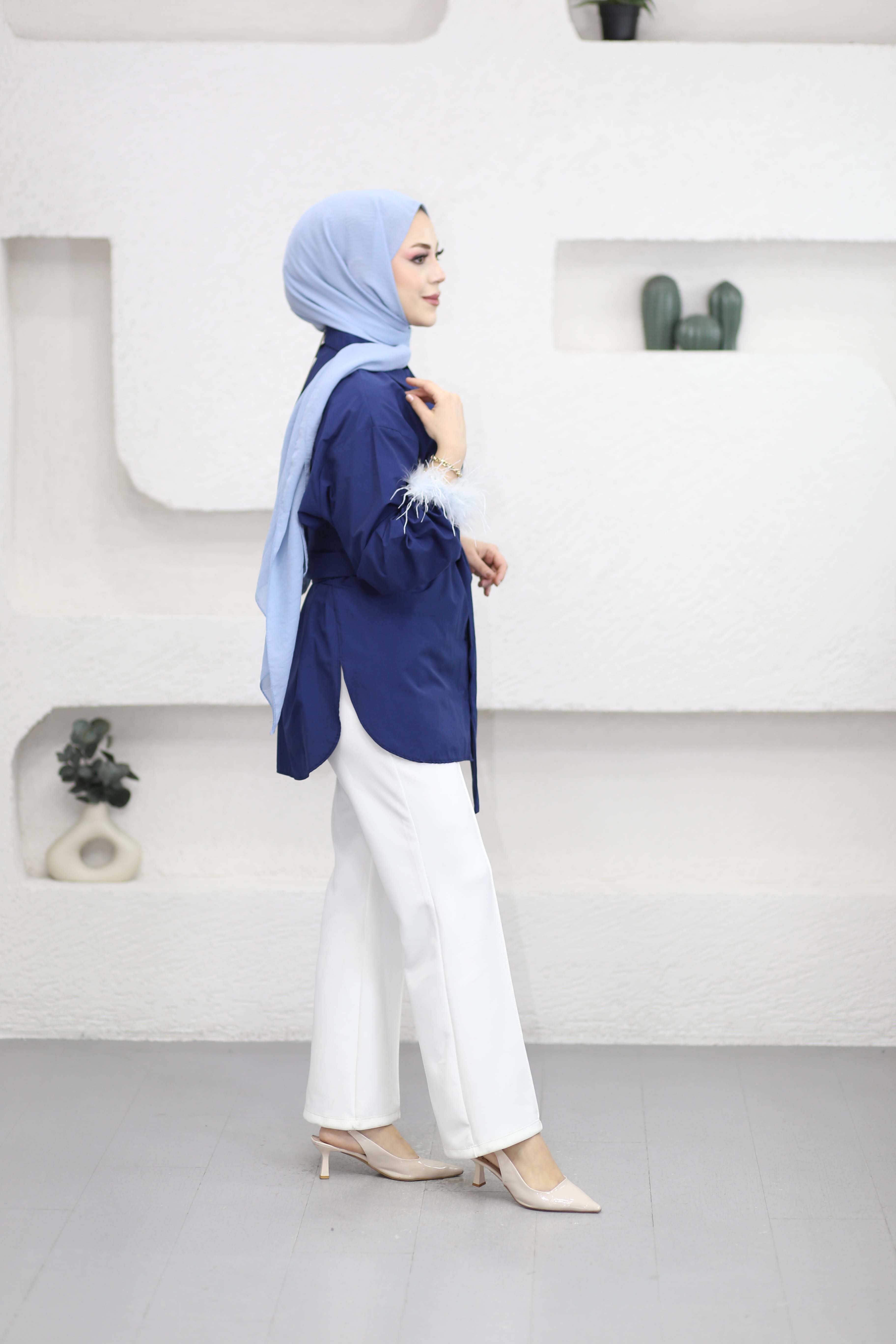 Kokoş Gömlek Lacivert 3005