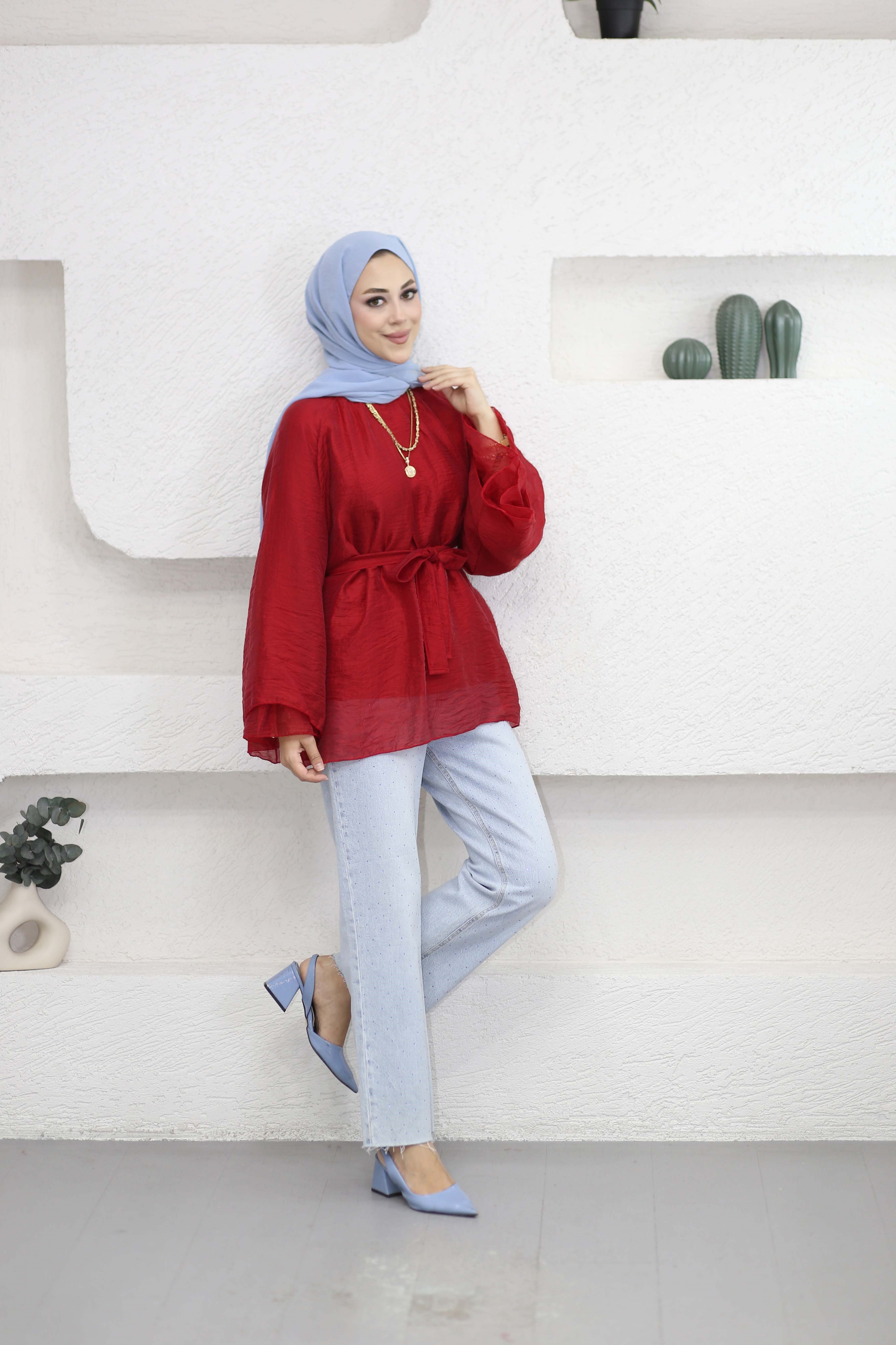 Rosa Tunik Kırmızı 24436