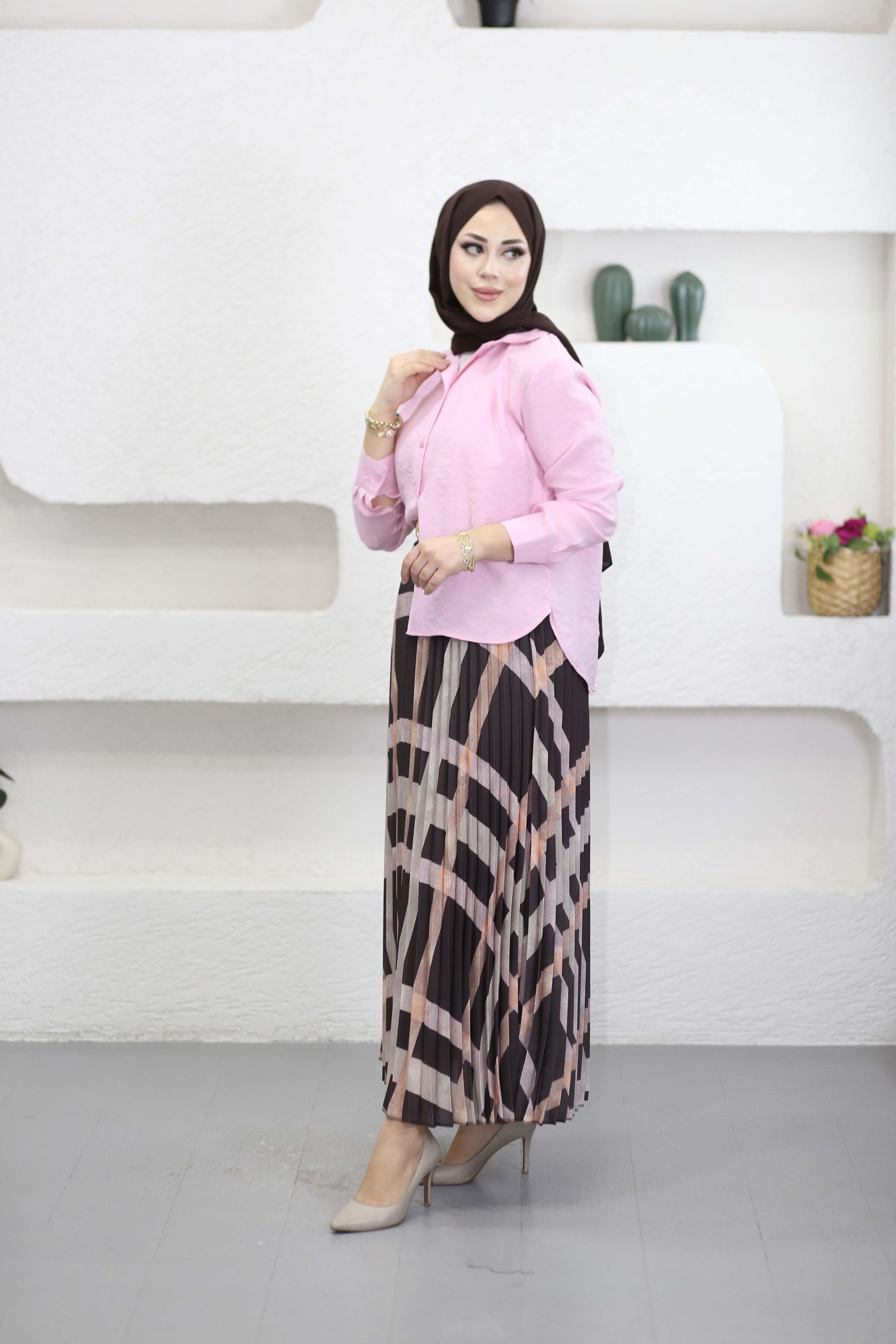 Rahat Kalıp Gömlek Pembe 255361