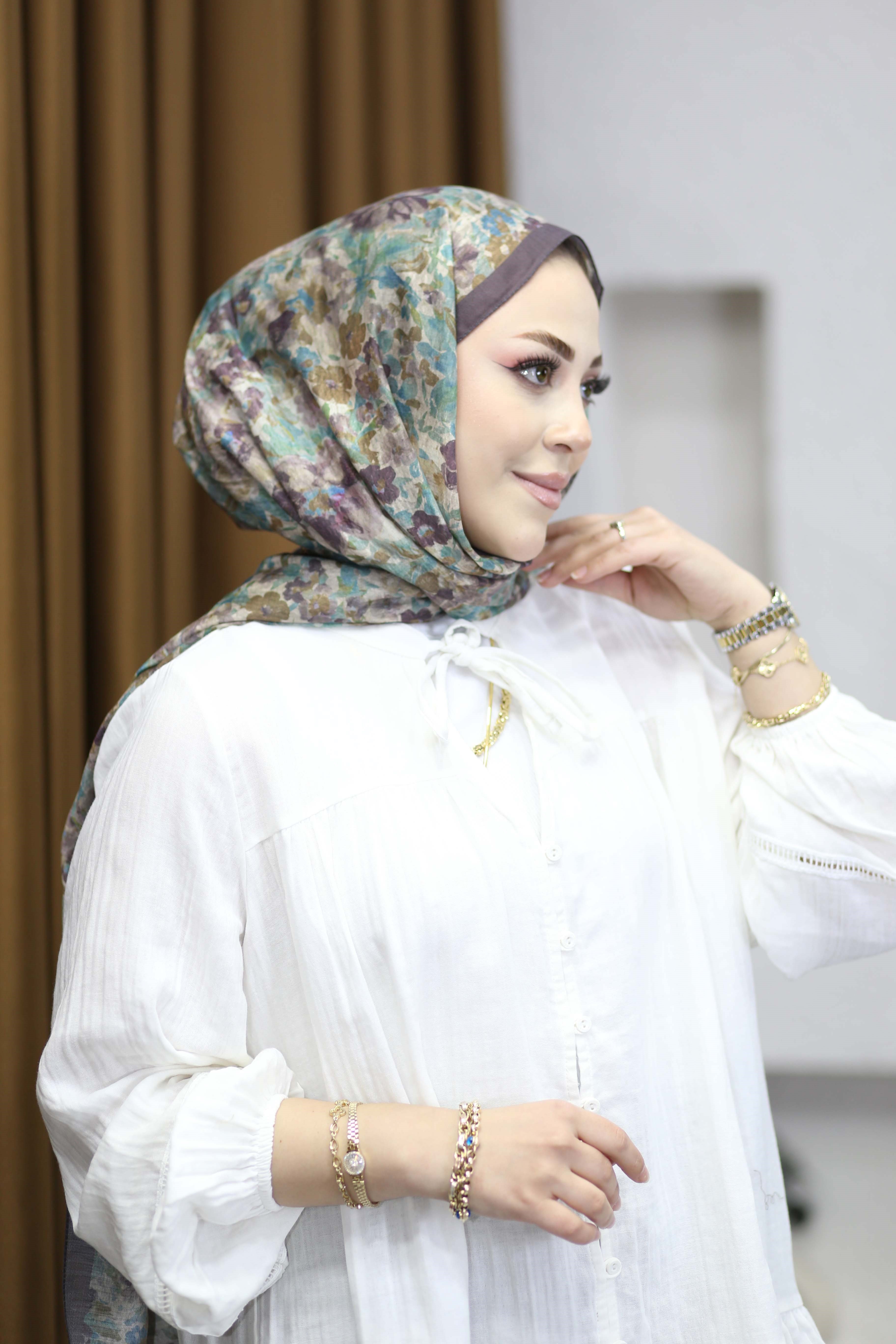 Şerit Detaylı Gömlek Beyaz 3302