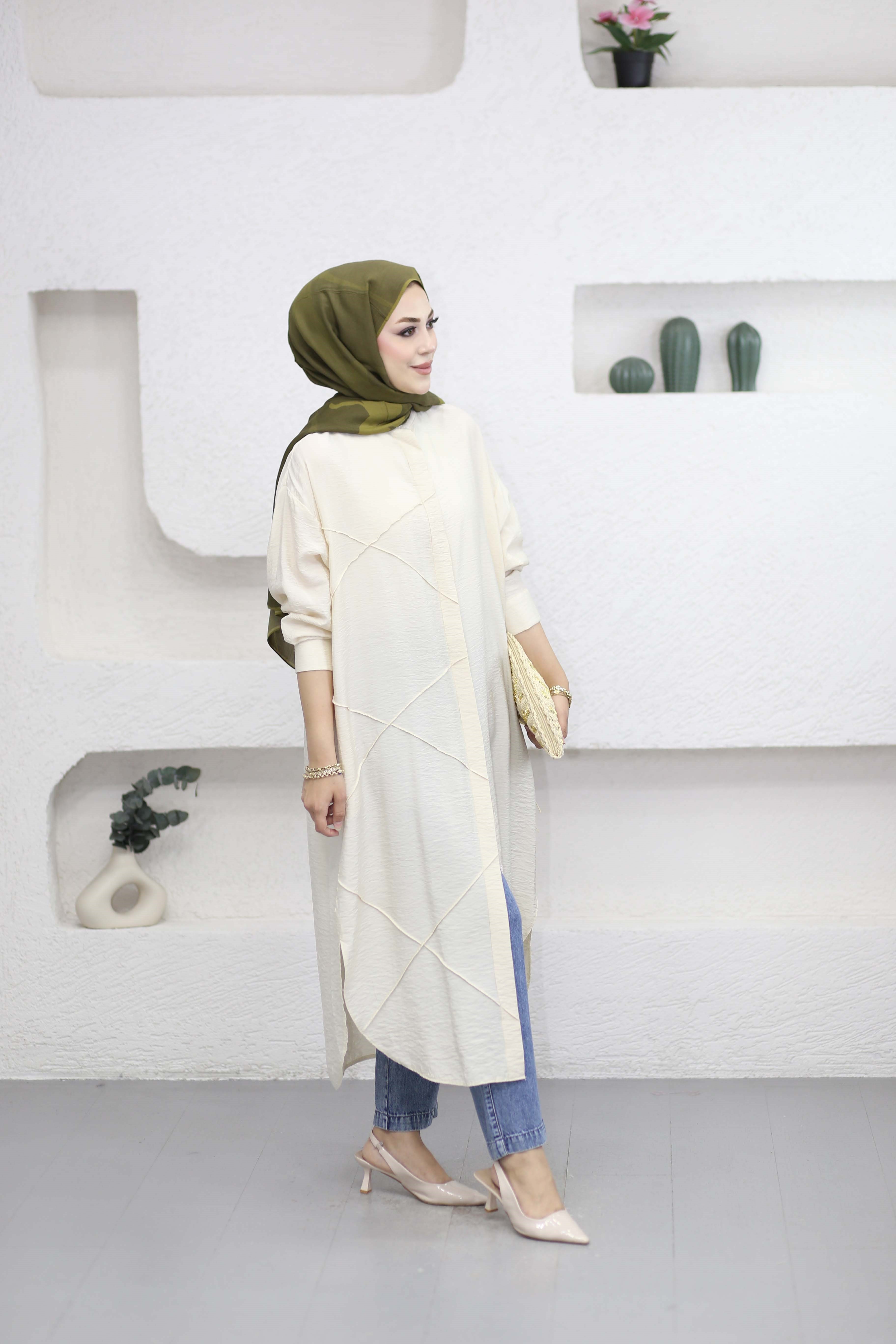 Nowan Tunik Bej 2931
