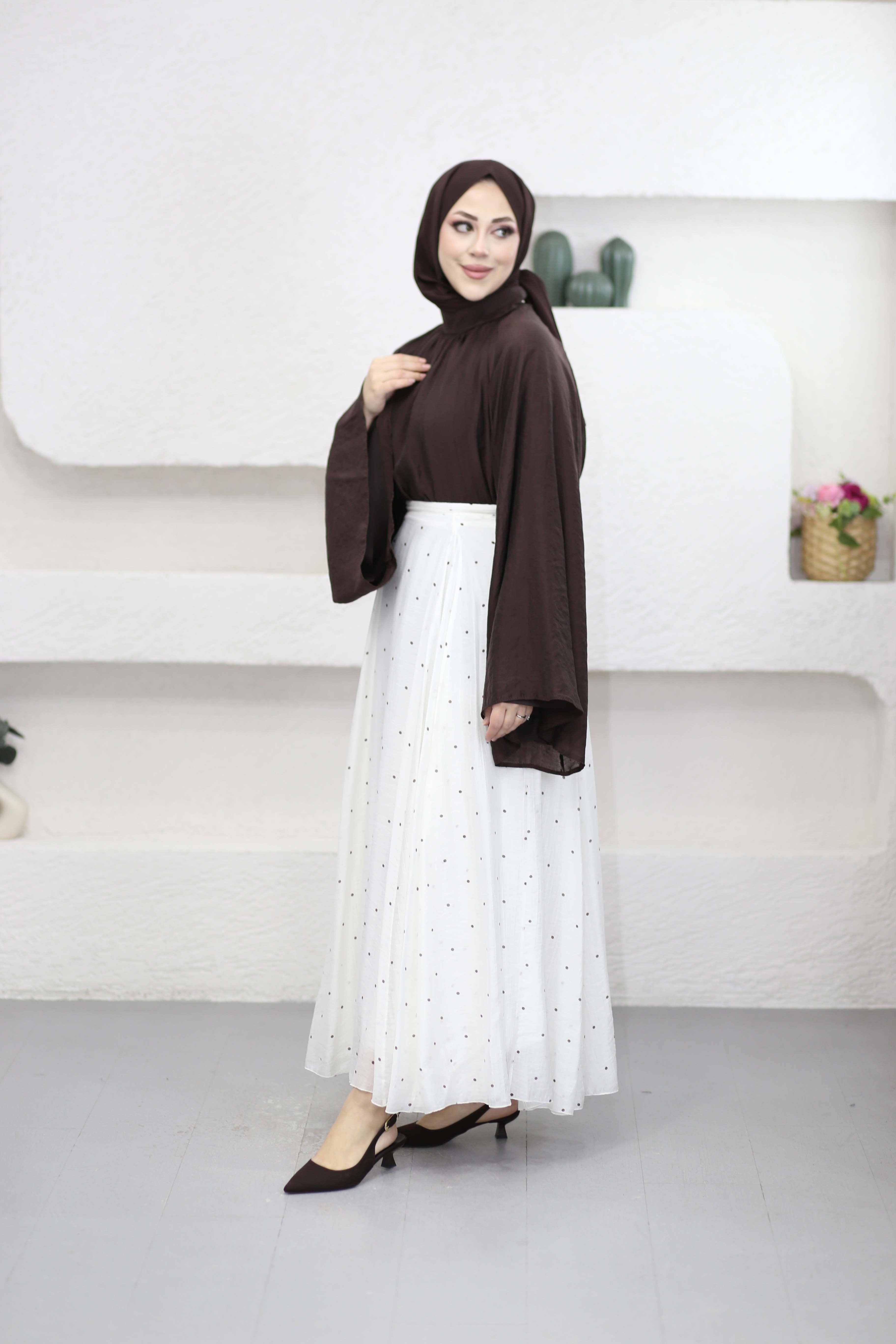 Moccha Gömlek Kahverengi 5272