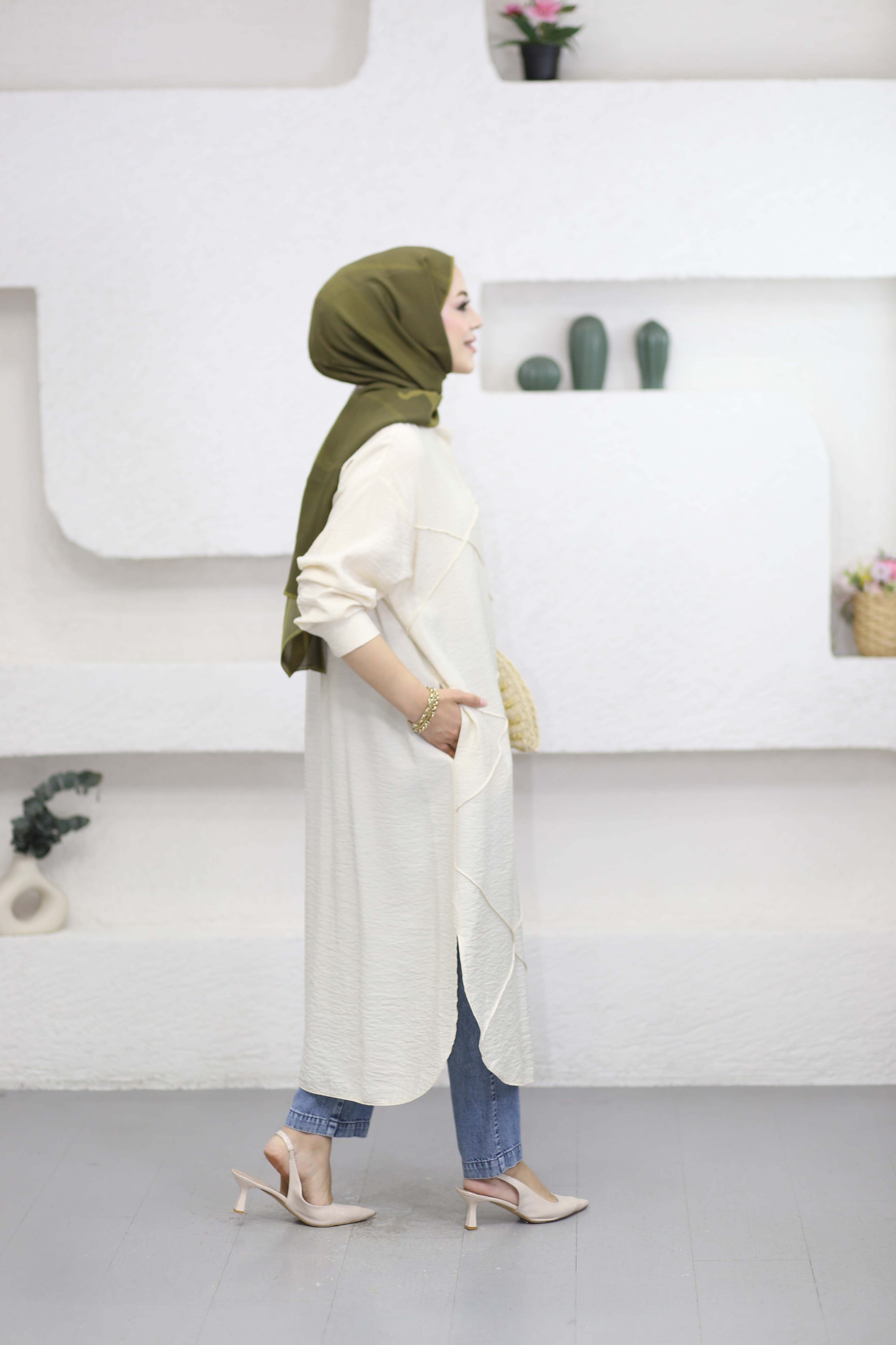 Nowan Tunik Bej 2931