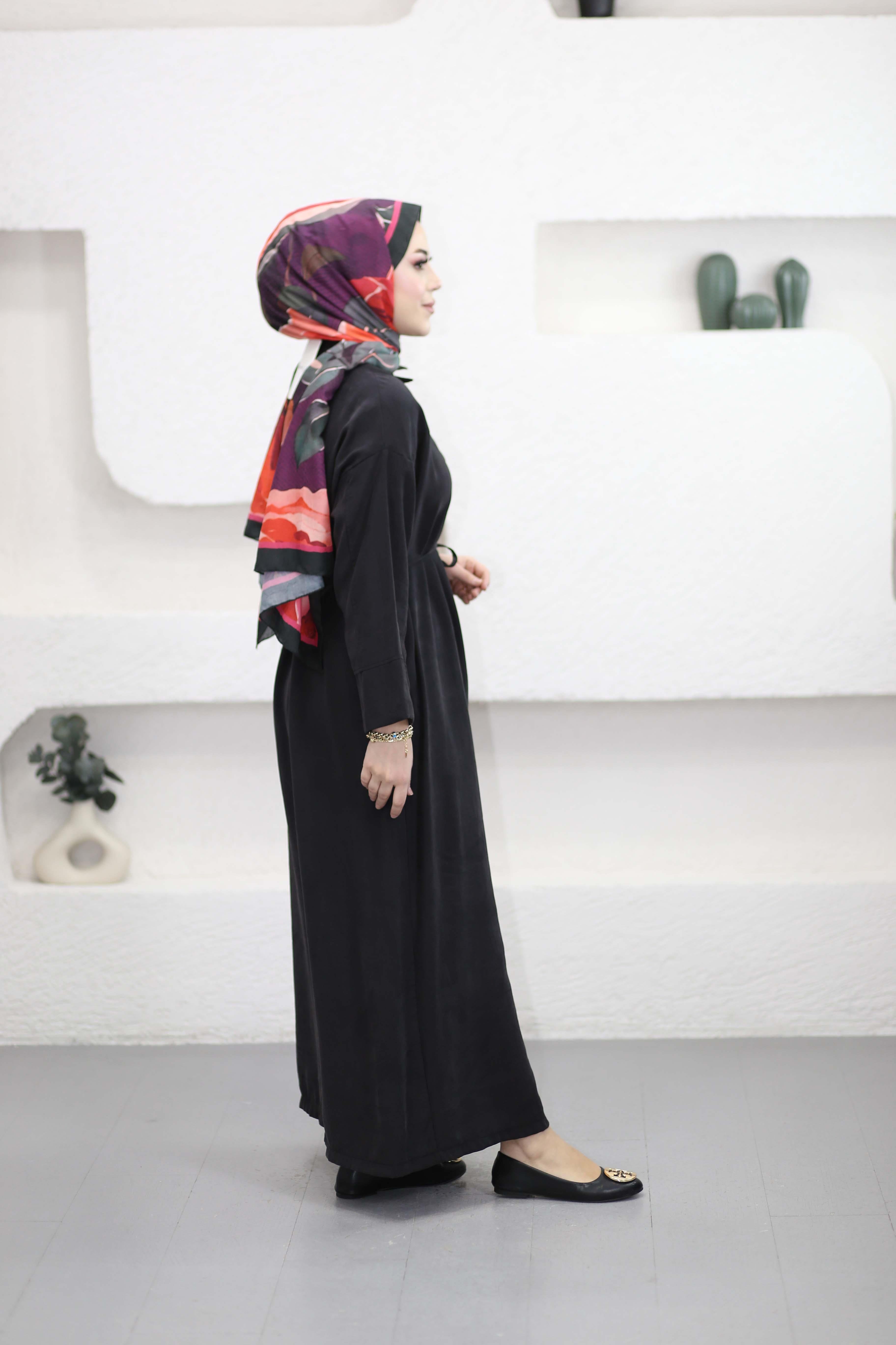 Oversize Tesla Tunik Siyah 2073