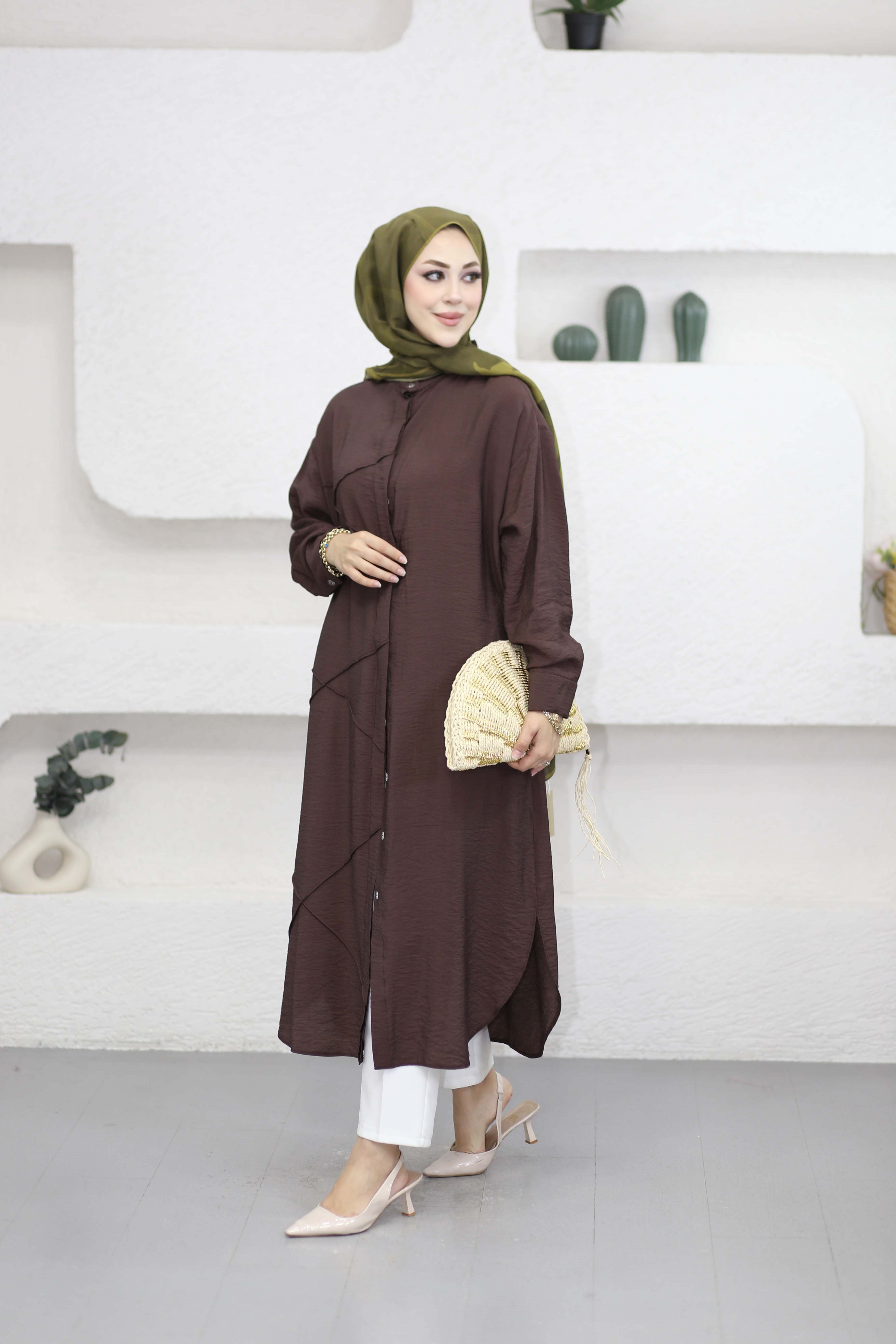 Nowan Tunik Kahverengi 2931