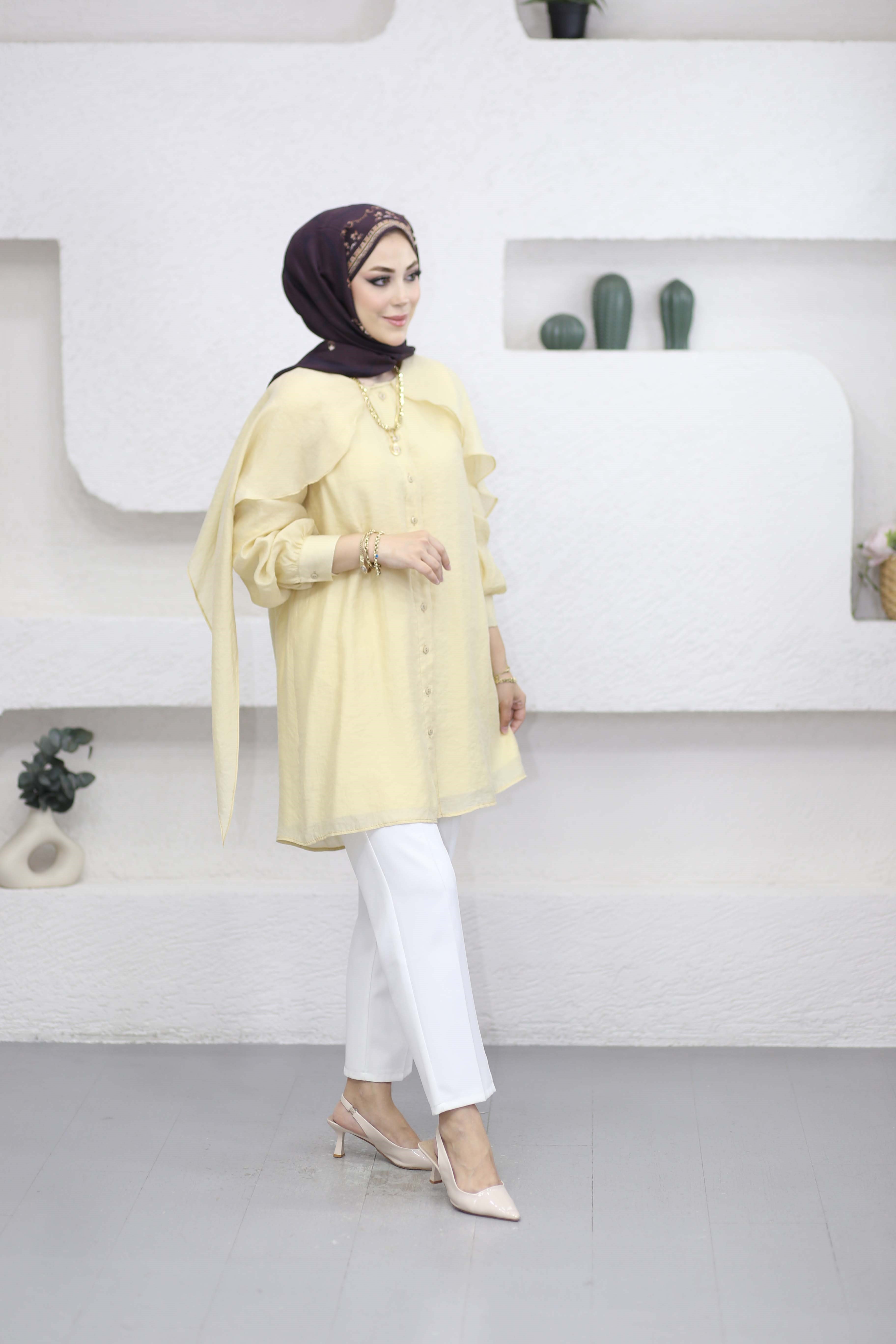 Zeliş Tunik Sarı 3236