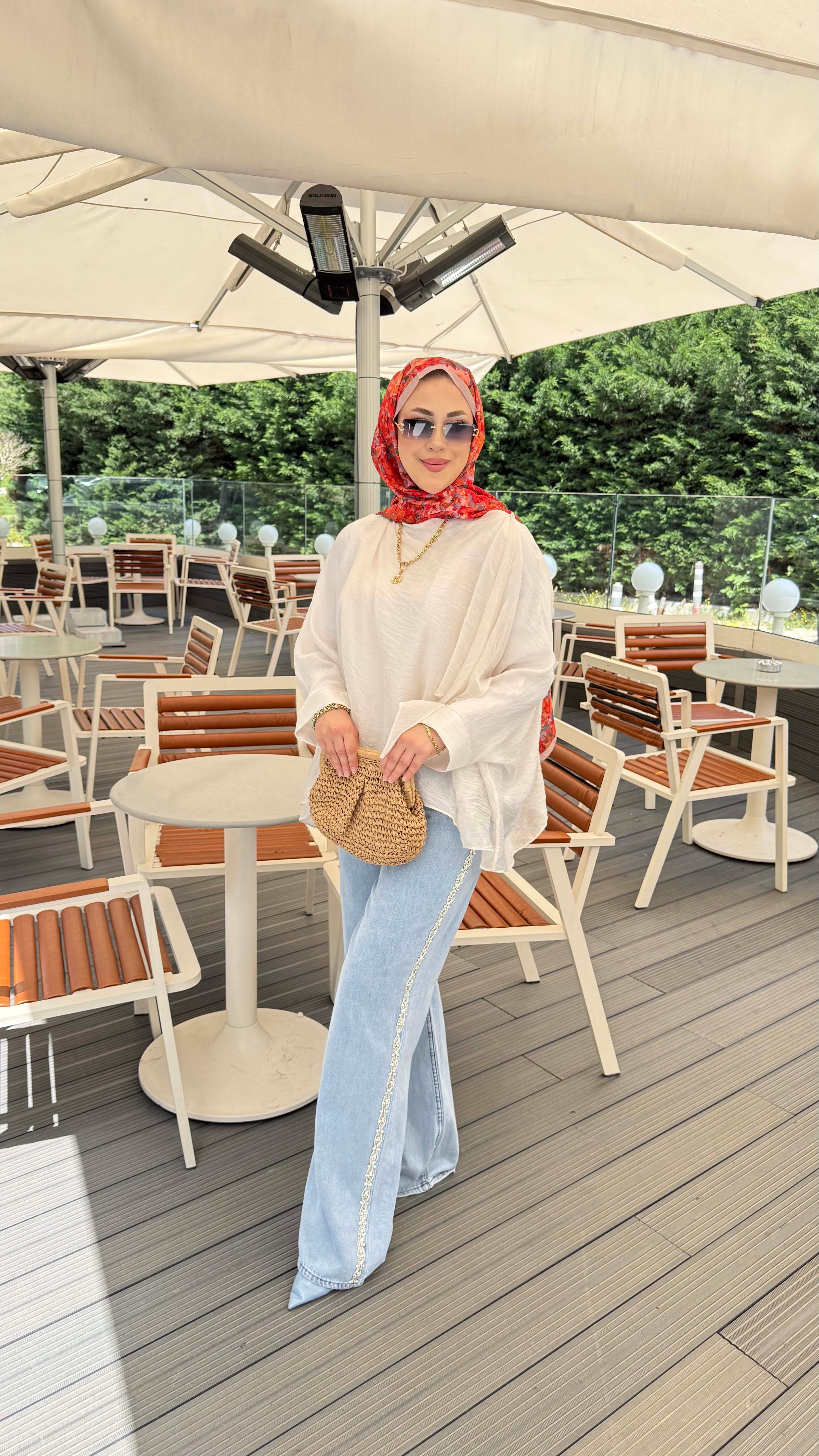 Liva Tunik Beyaz 5420