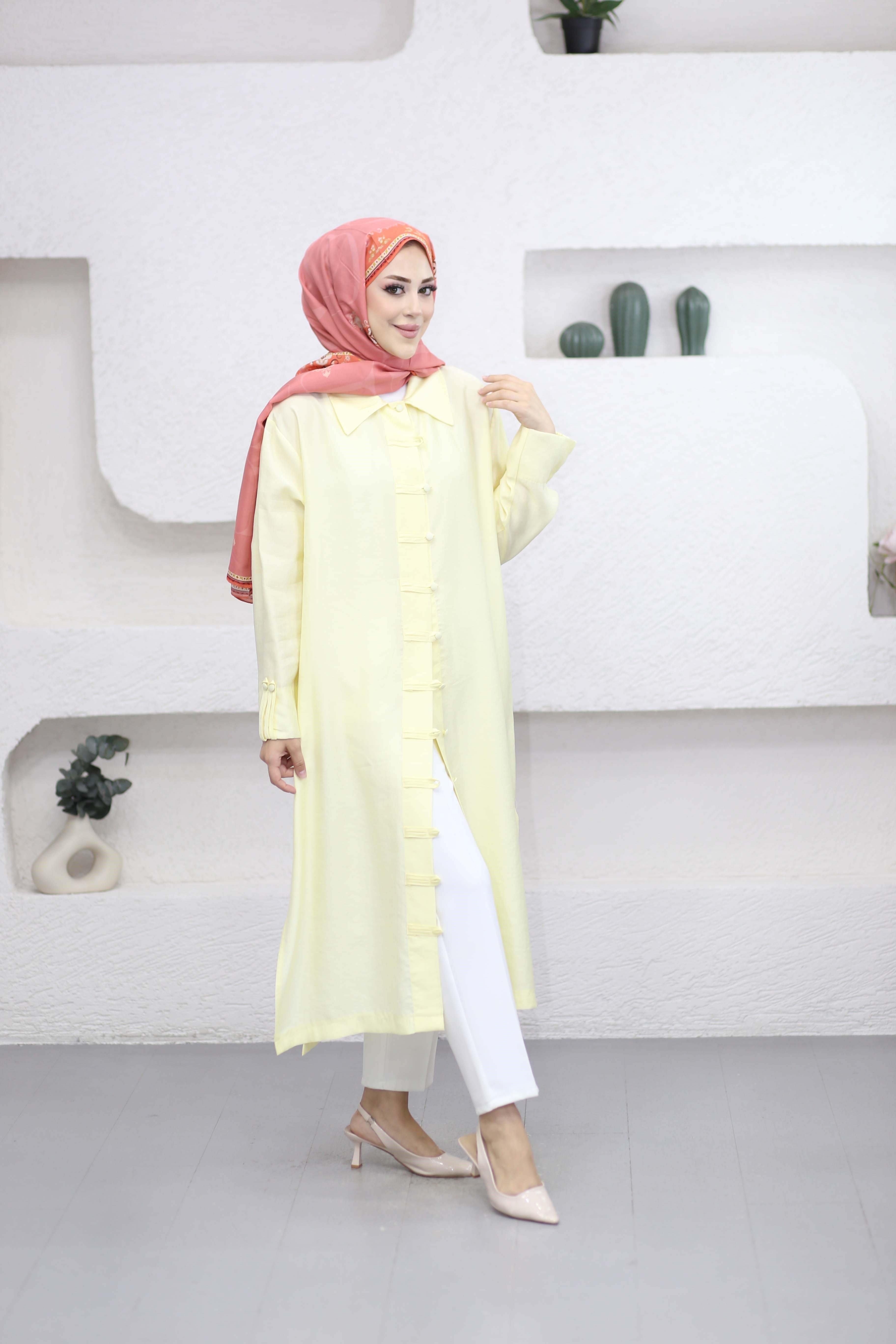 Hare Tunik Sarı 8513