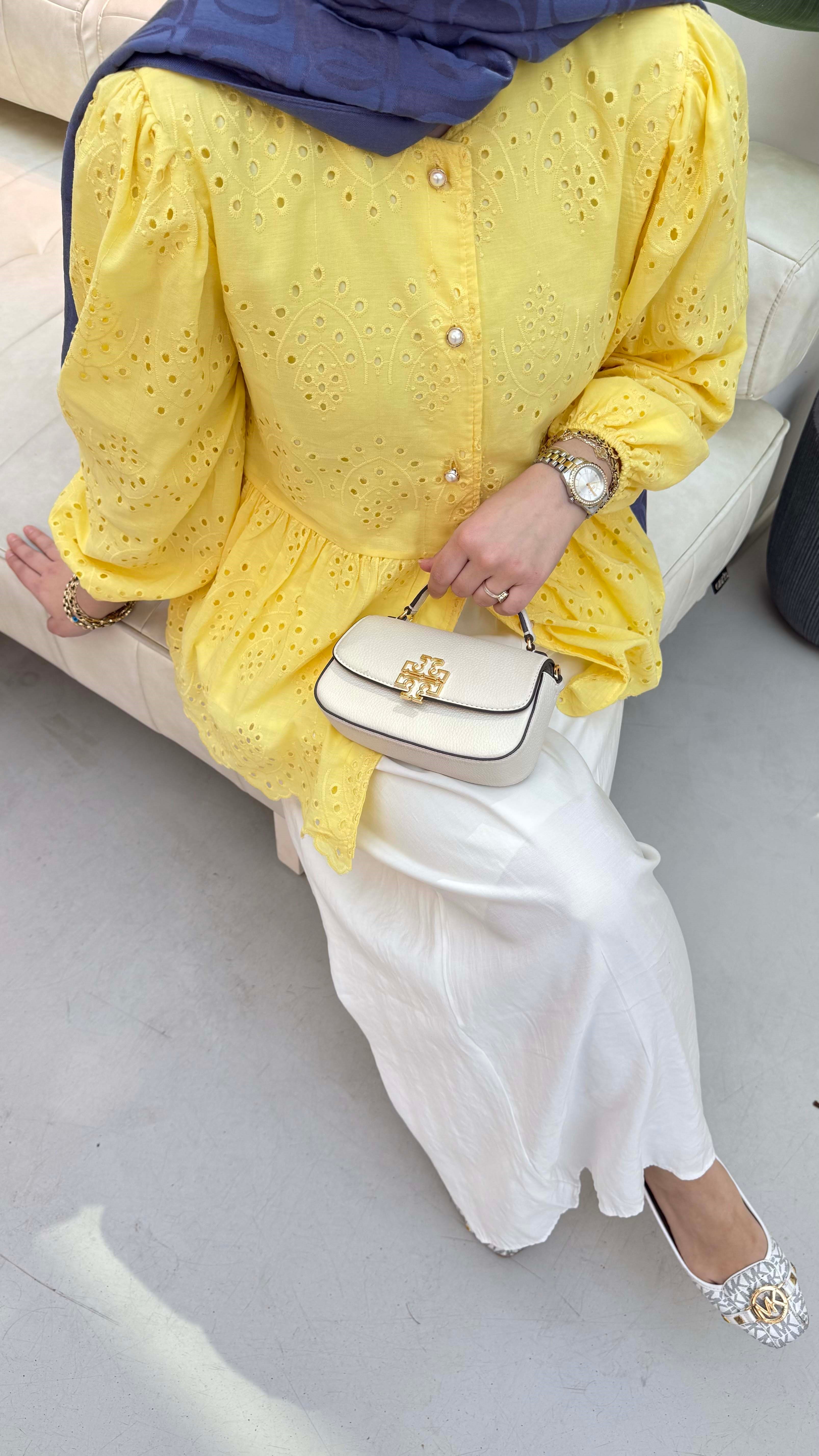 Line Gömlek Sarı 5003