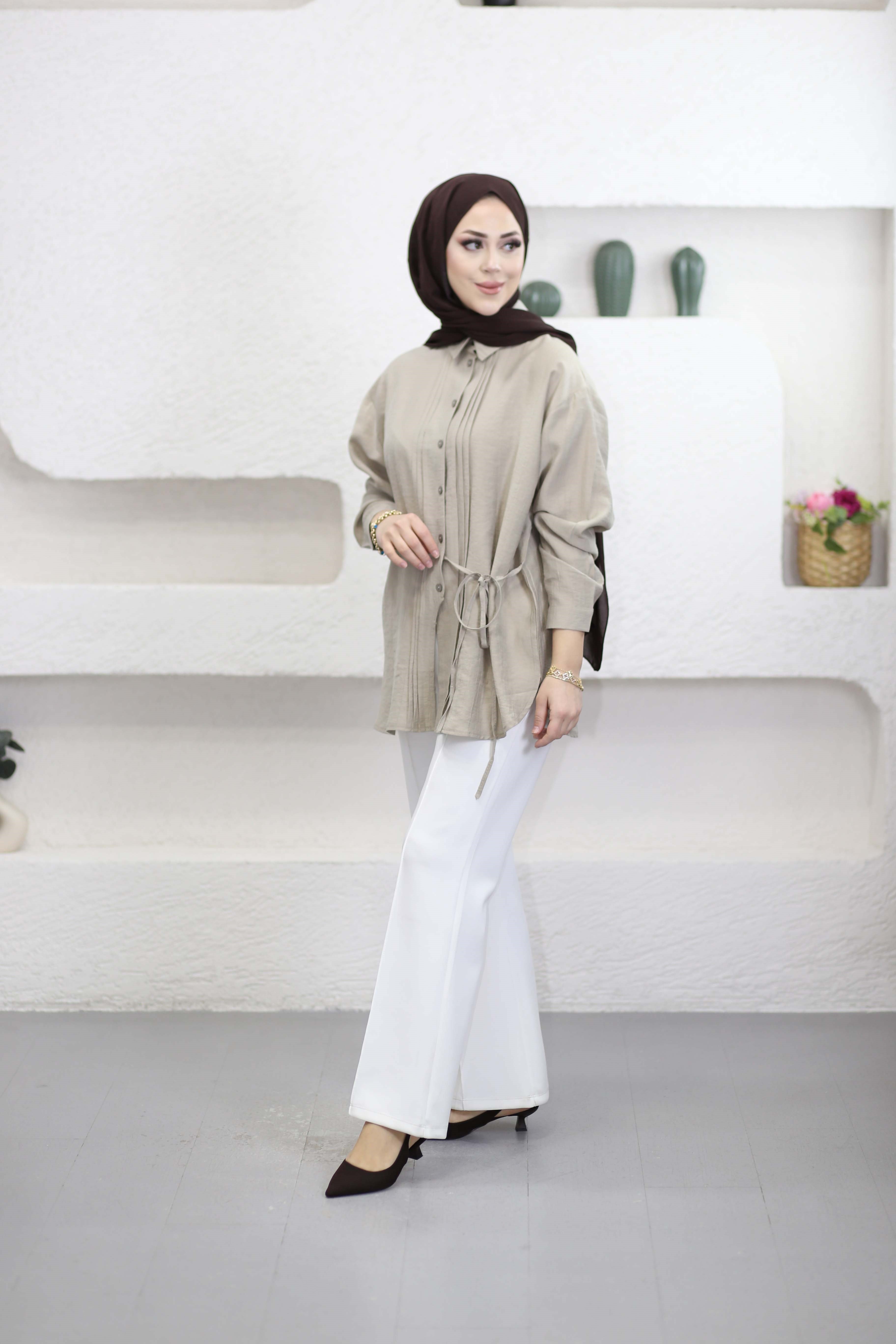 Yan Bağlamalı Tunik Taş 6209