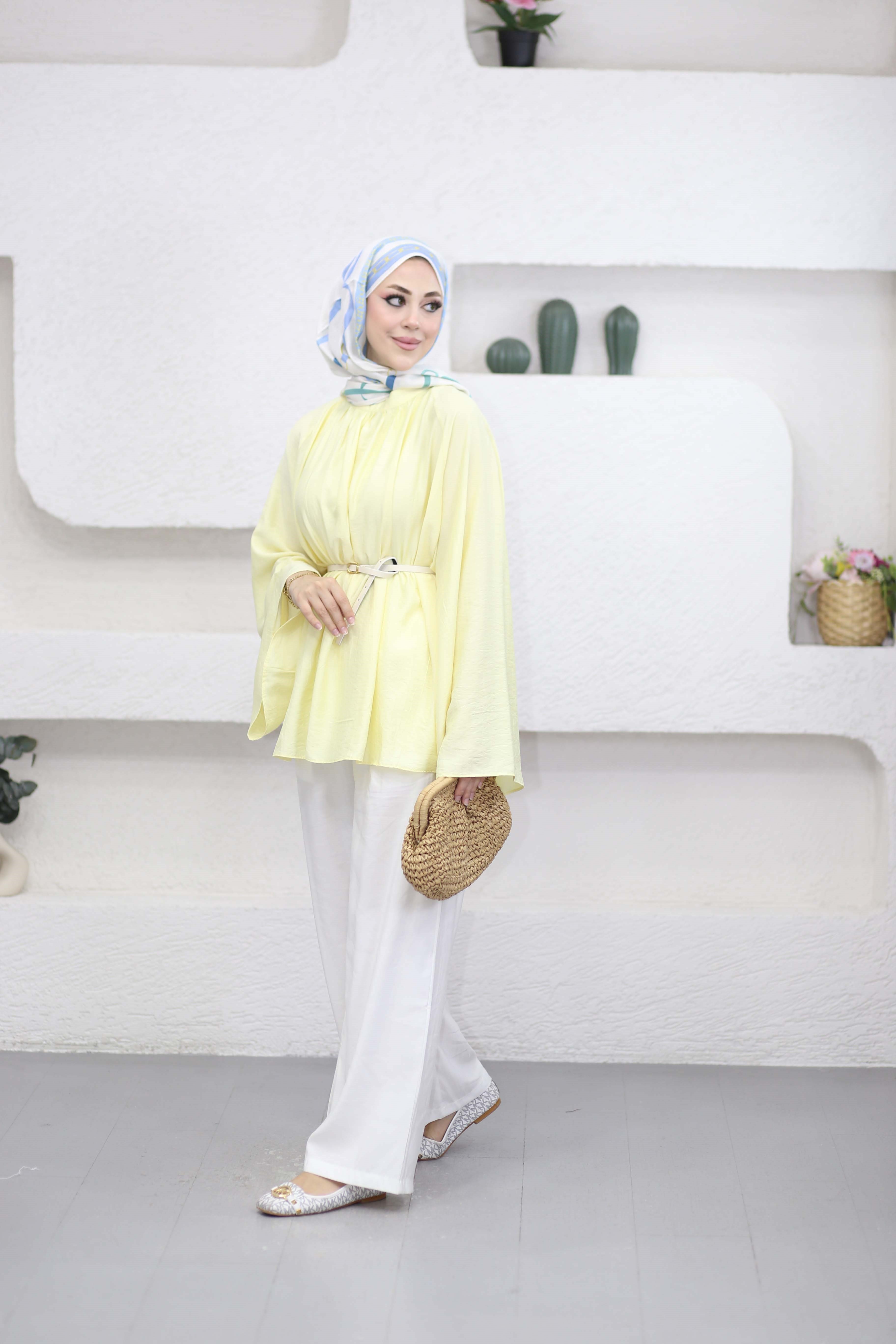 Gökçe Tunik Sarı 6311