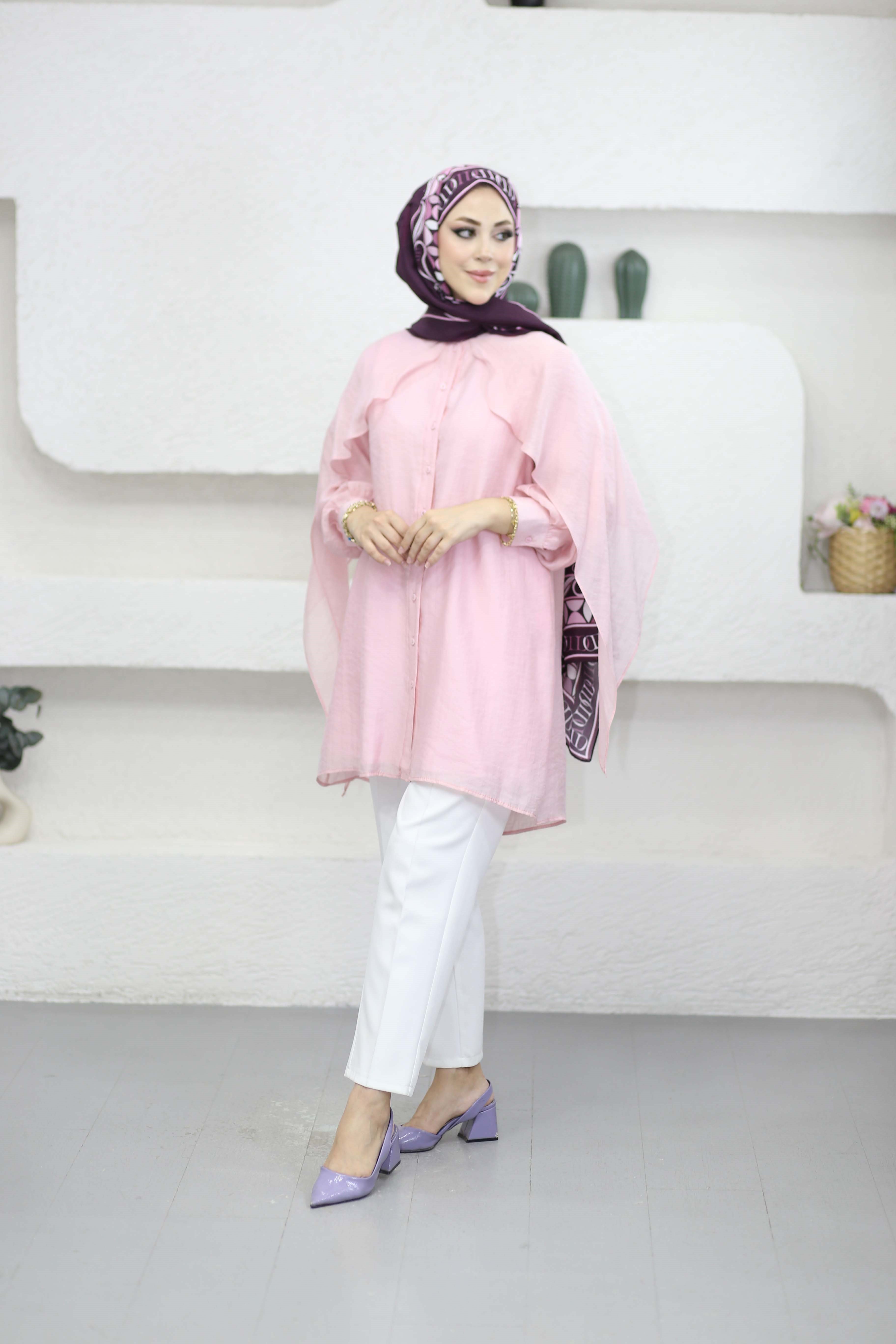 Zeliş Tunik Pembe 3236