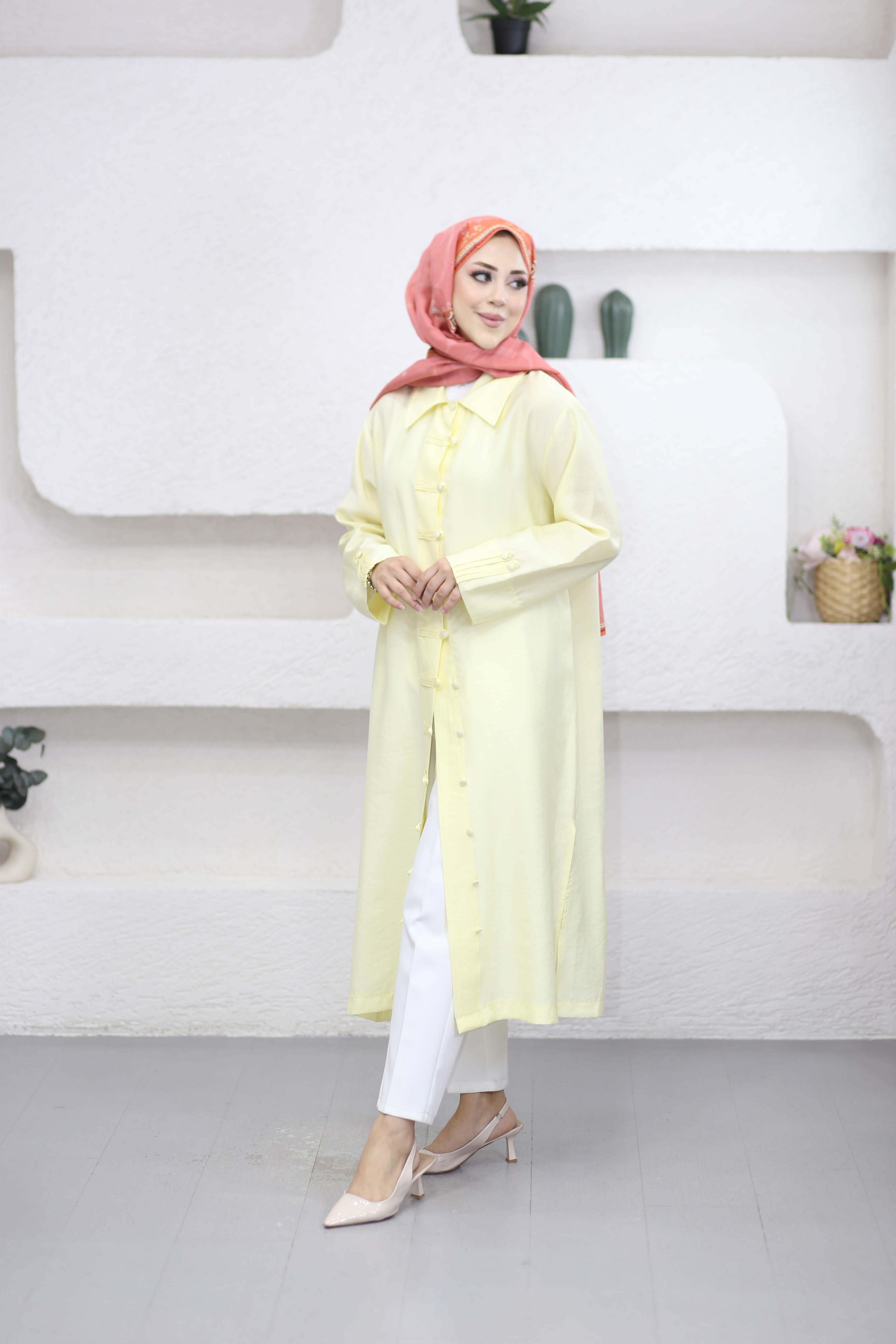 Hare Tunik Sarı 8513